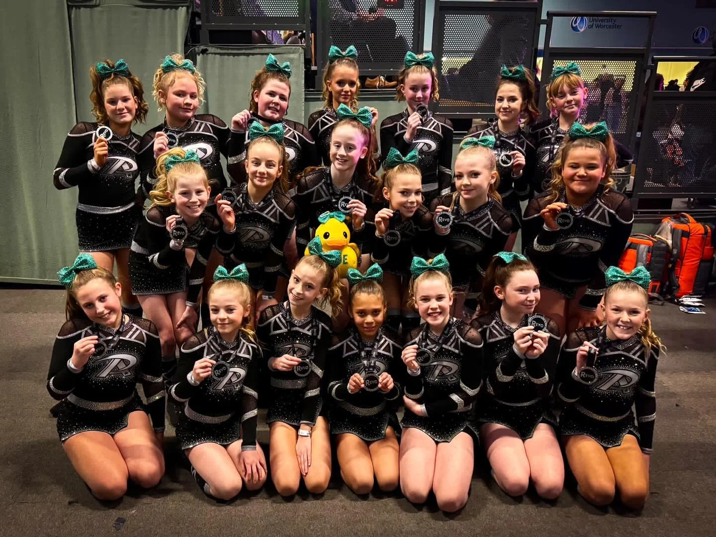 A beautiful hit zero run and 4th place for our girls of Jade💚 

#cheerleading #bracknellcheer #cheerleadingteam #cheerleadingconpetition #level2