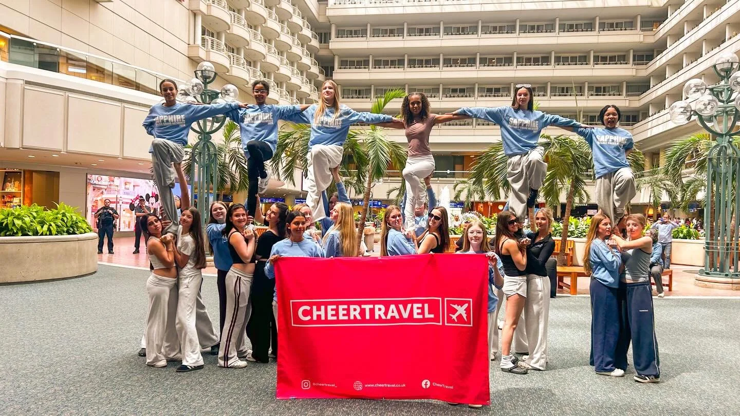 Sapphire have landed safely in Florida! We can&rsquo;t wait to get the trip started💙

Thank you so much @cheertravel_  for helping us with planning the trip🇺🇸💙

#cheerleading #florida #cheerleadingteam #cheerleadersofinstagram #bracknellcheer