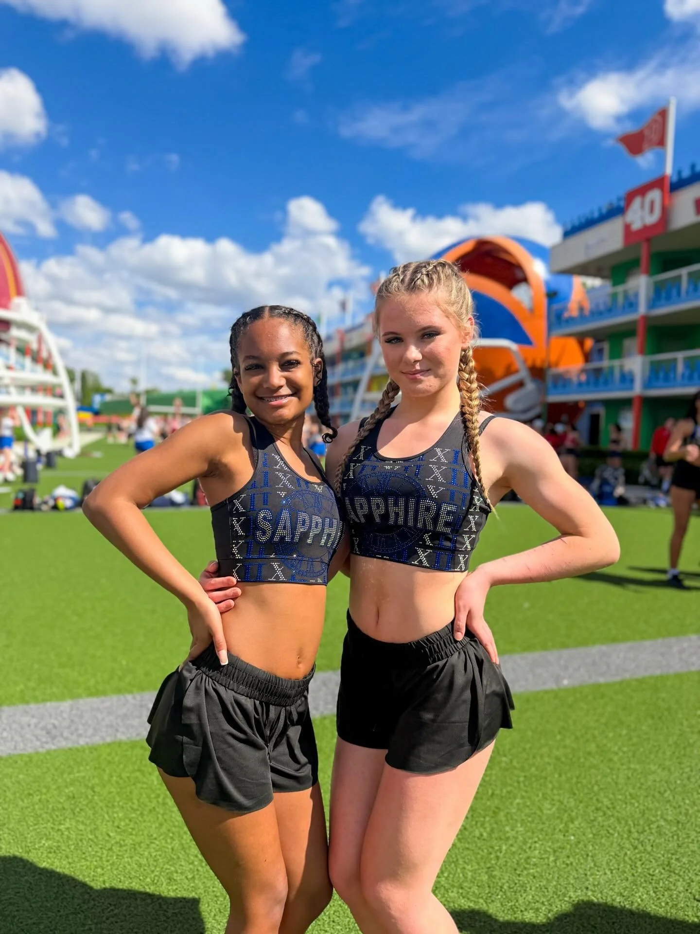 How stunning do our girls look in their clockwork training kits and sapphire jackets💙🕰️ 

#bracknellcheer #cheerleading #cheerleadingteam #trainingkit #kitreveal