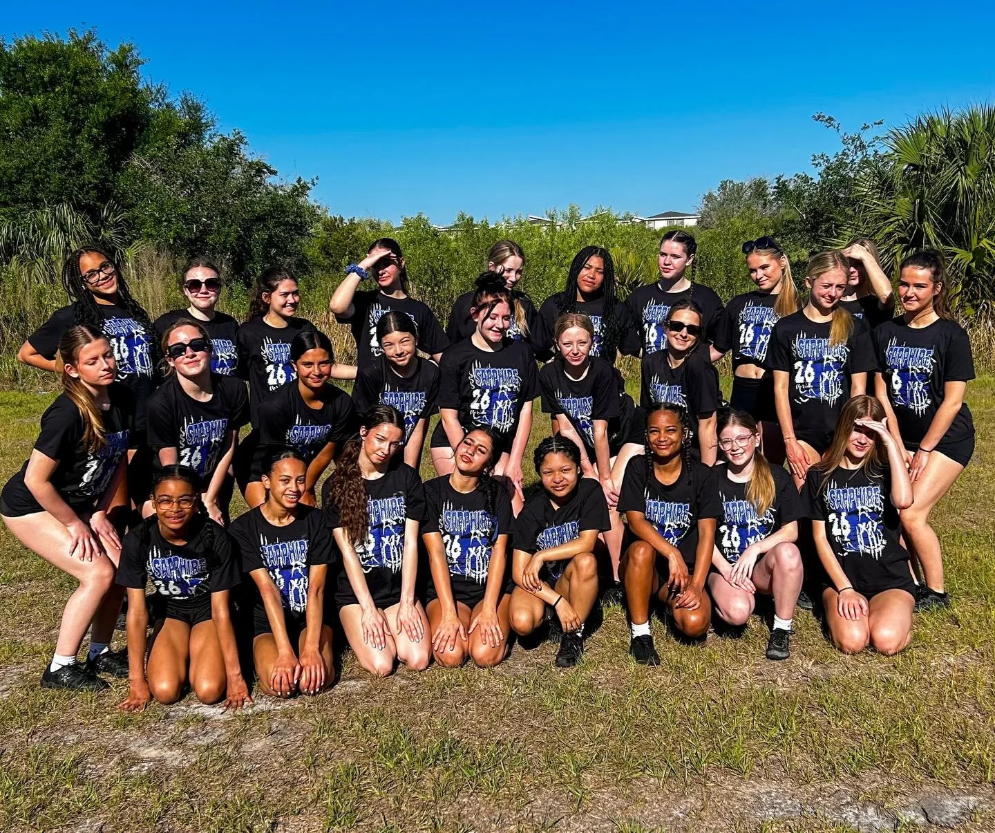 A Bright and early start for sapphire this morning! 

The girls started with Field training and even spotted a few gators 🐊 

#cheerleading #bracknellcheer #cheerleadingteam #cheerleadersofinstagram #cheerleadingpractice