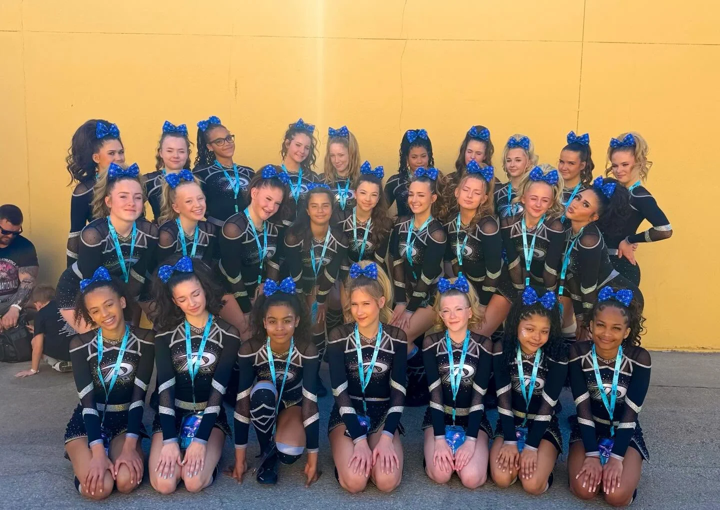 Sapphire are officially going into day 2 in 1st place!🥳

We could not be prouder of the run they put out today and cannot wait to see it again tomorrow💙🇺🇸

#bracknellcheer #cheerleading #cheerleadingteam #cheerleadingcompetition #cheerleadersofin