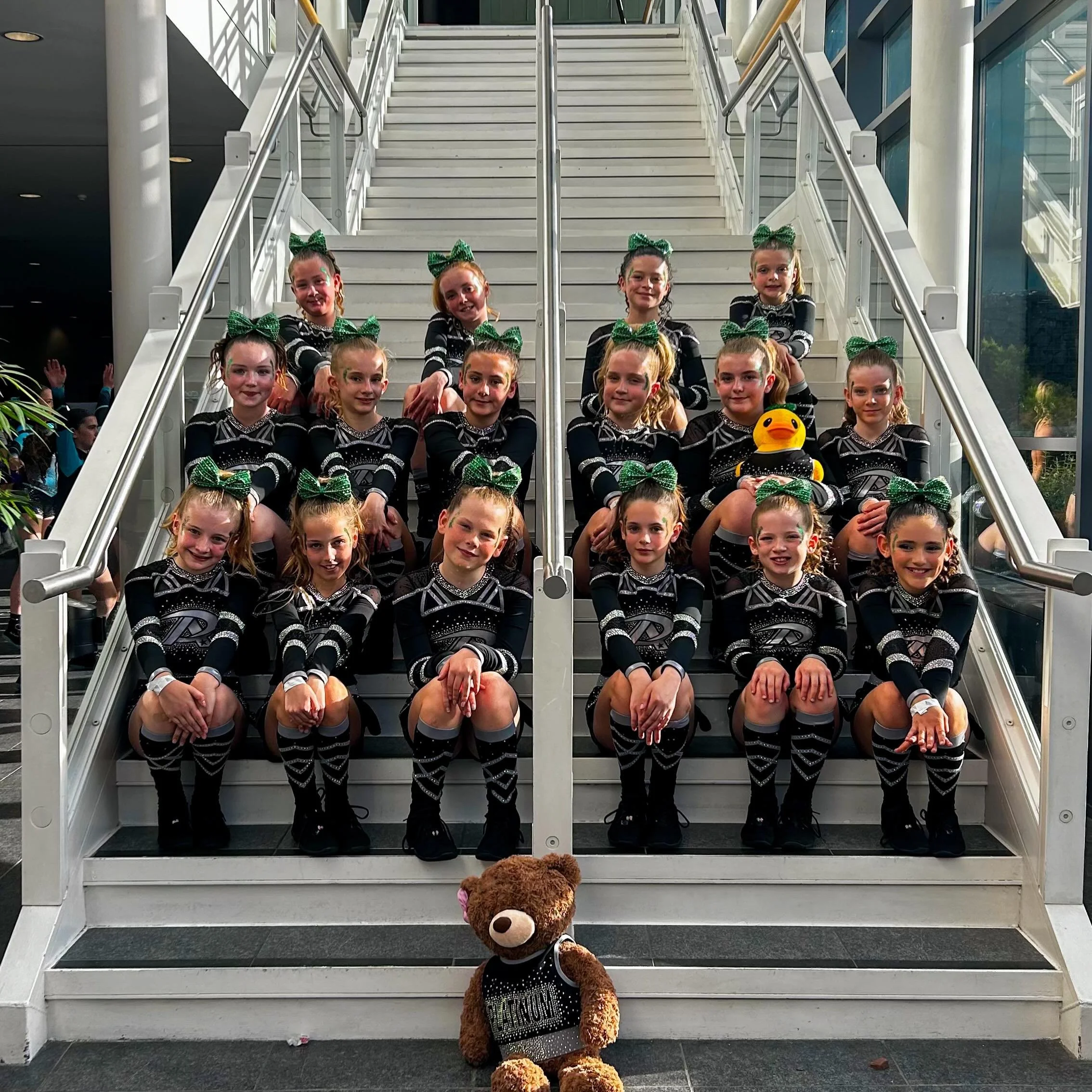 Our final Team of the weekend, the Divas of Emeralds💚

#bracknellcheer #cheerleading #cheerleaders #cheerleadingcompetition #cheerleadersofinstagram