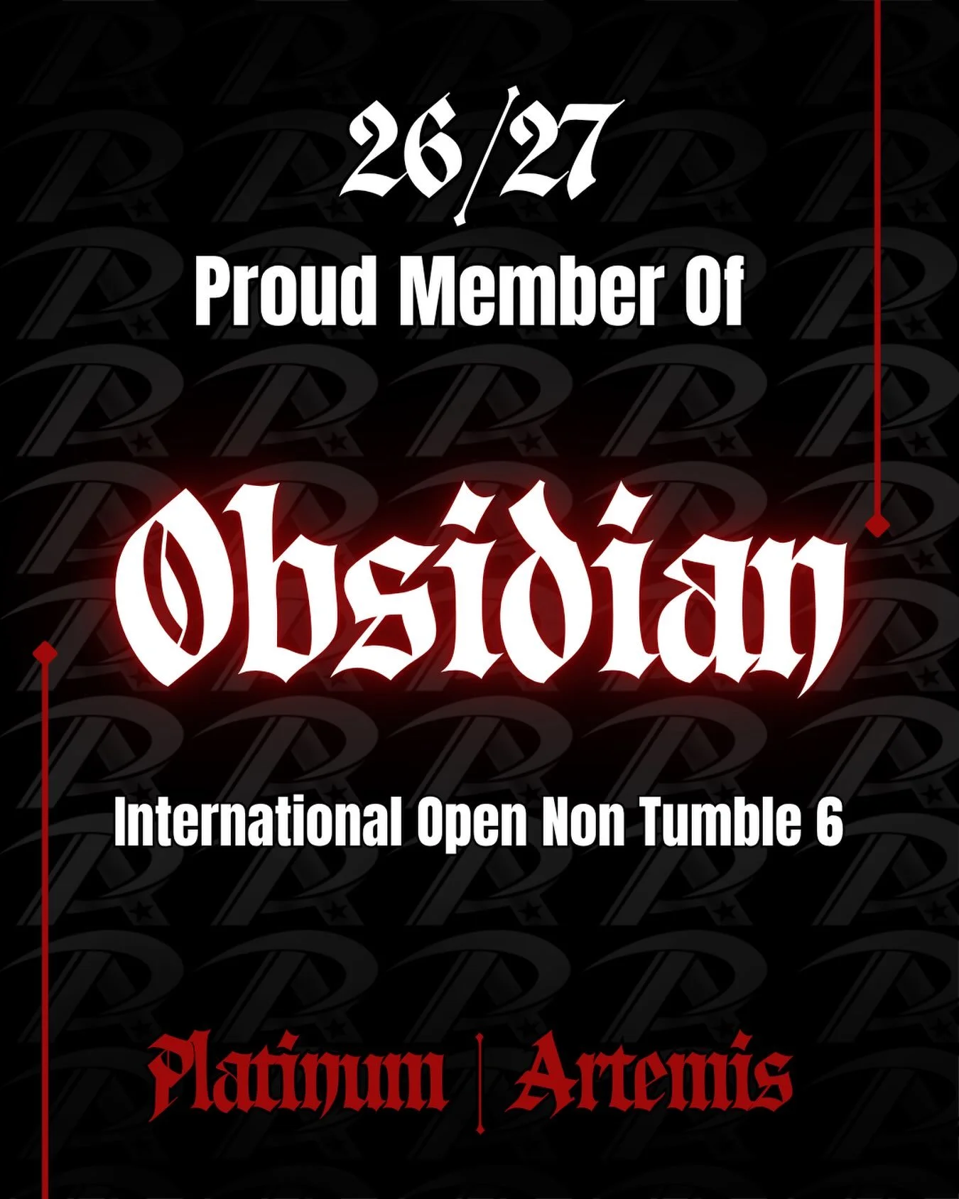 Obsidian emails have been sent out!❤️

#cheerleading #teamplacements #congratulations #bracknellcheer #cheerleadingteam
