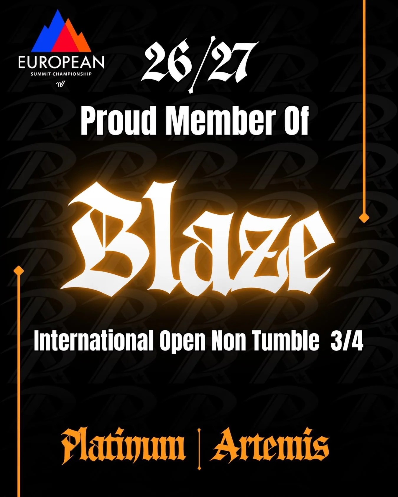 Blaze emails have been sent out!🧡🇵🇹

#cheerleading #teamplacements #congratulations #bracknellcheer #cheerleadingteam