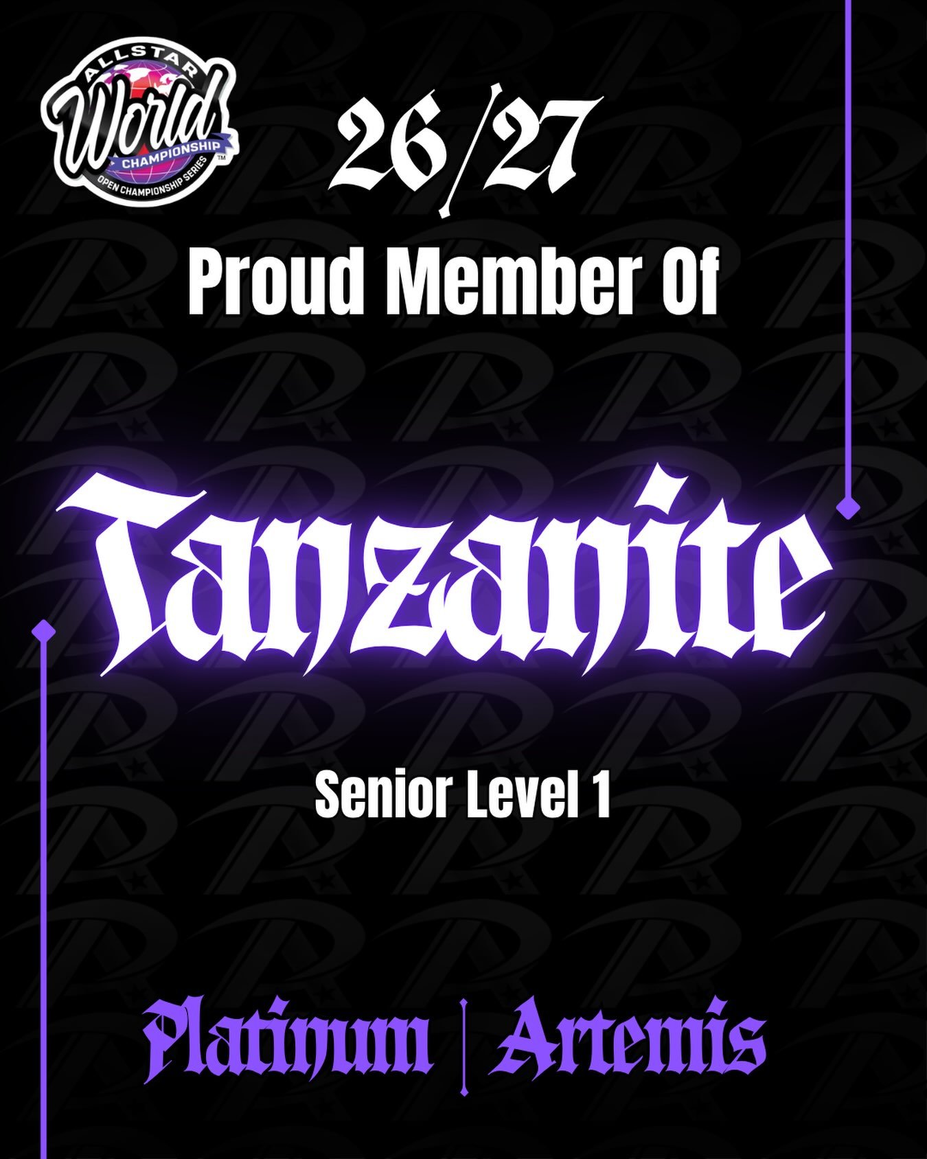 Tanzanite emails have been sent out! 💜🇺🇸 

#cheerleading #teamplacements #congratulations #bracknellcheer #cheerleadingteam