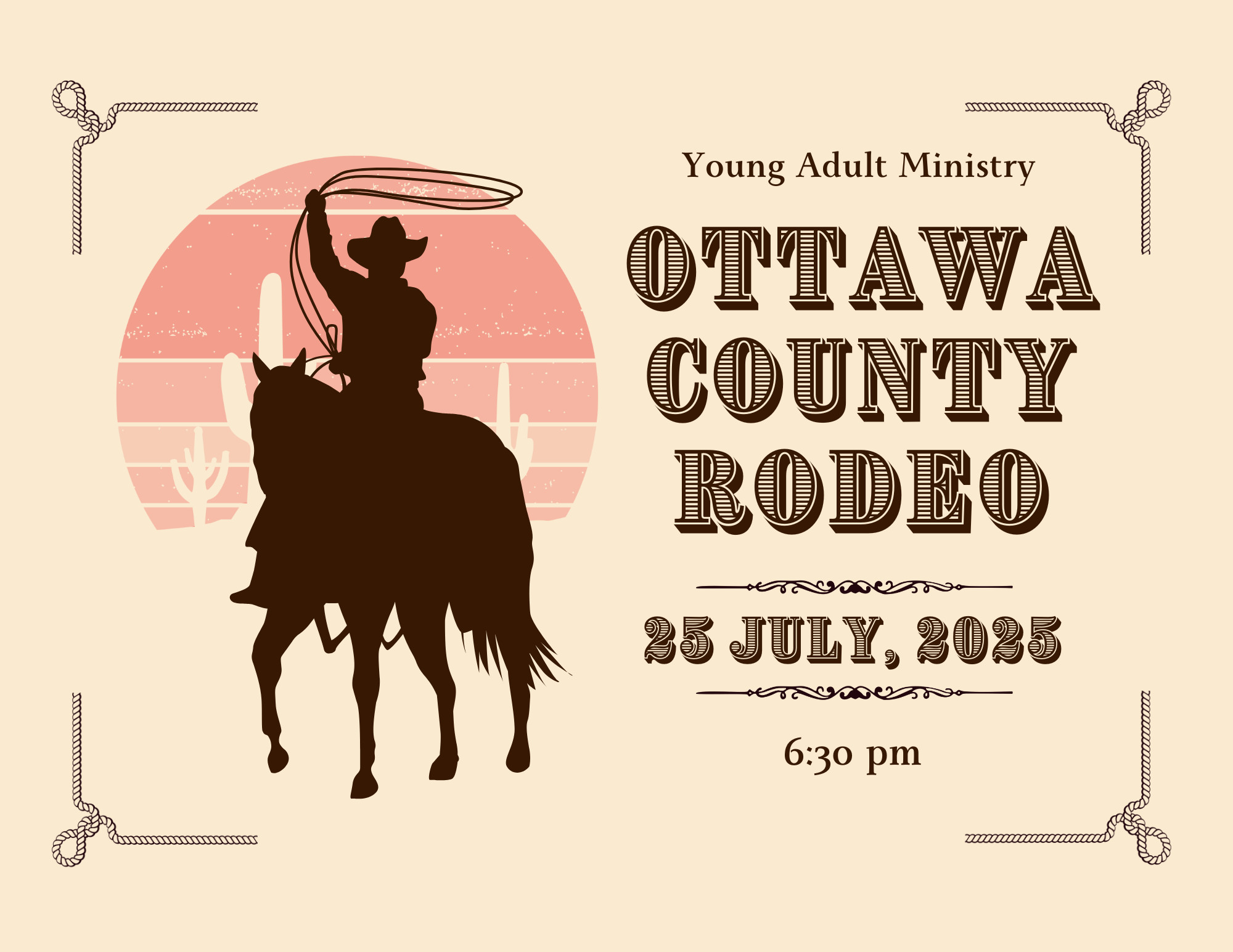 Young Adult Ottawa County Rodeo