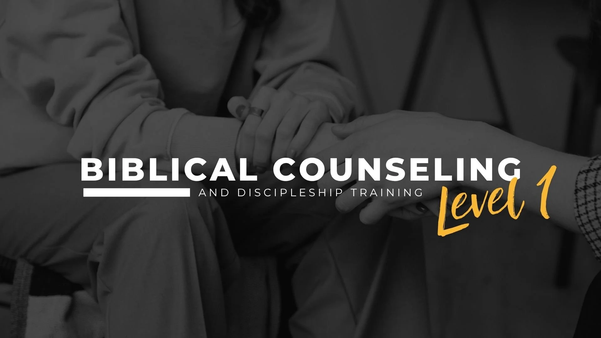 Biblical Counseling Class (Level 1)