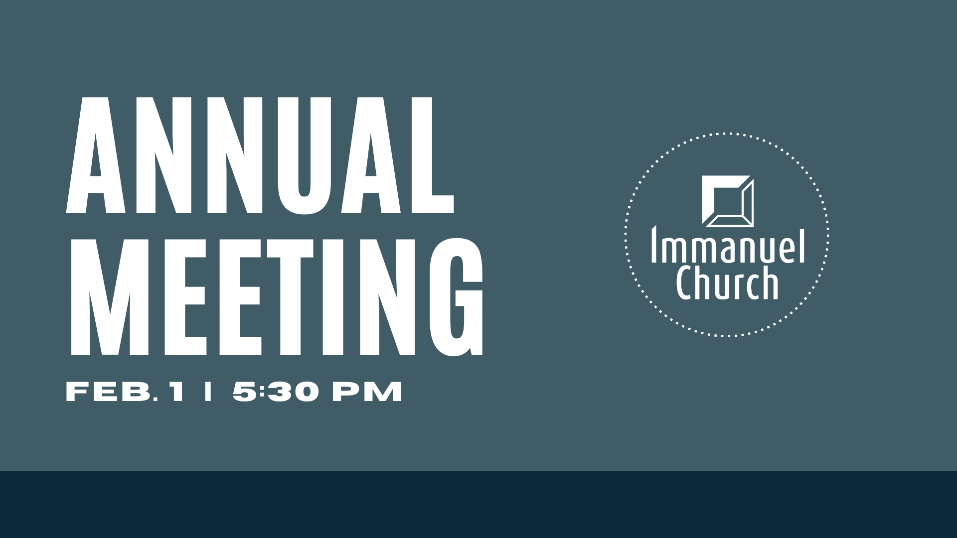 Annual Meeting &amp; Vote