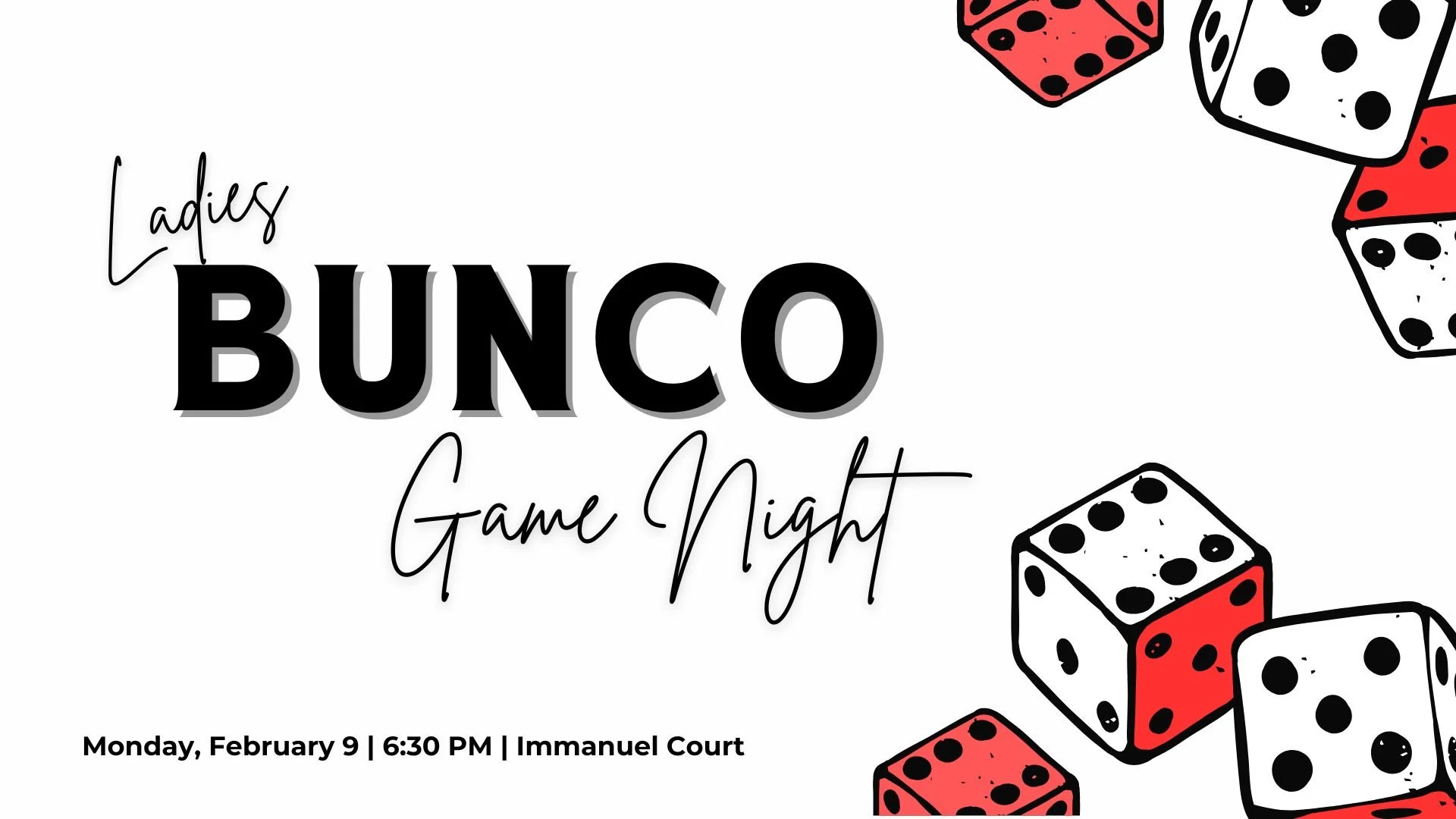 Ladies' Bunco Night