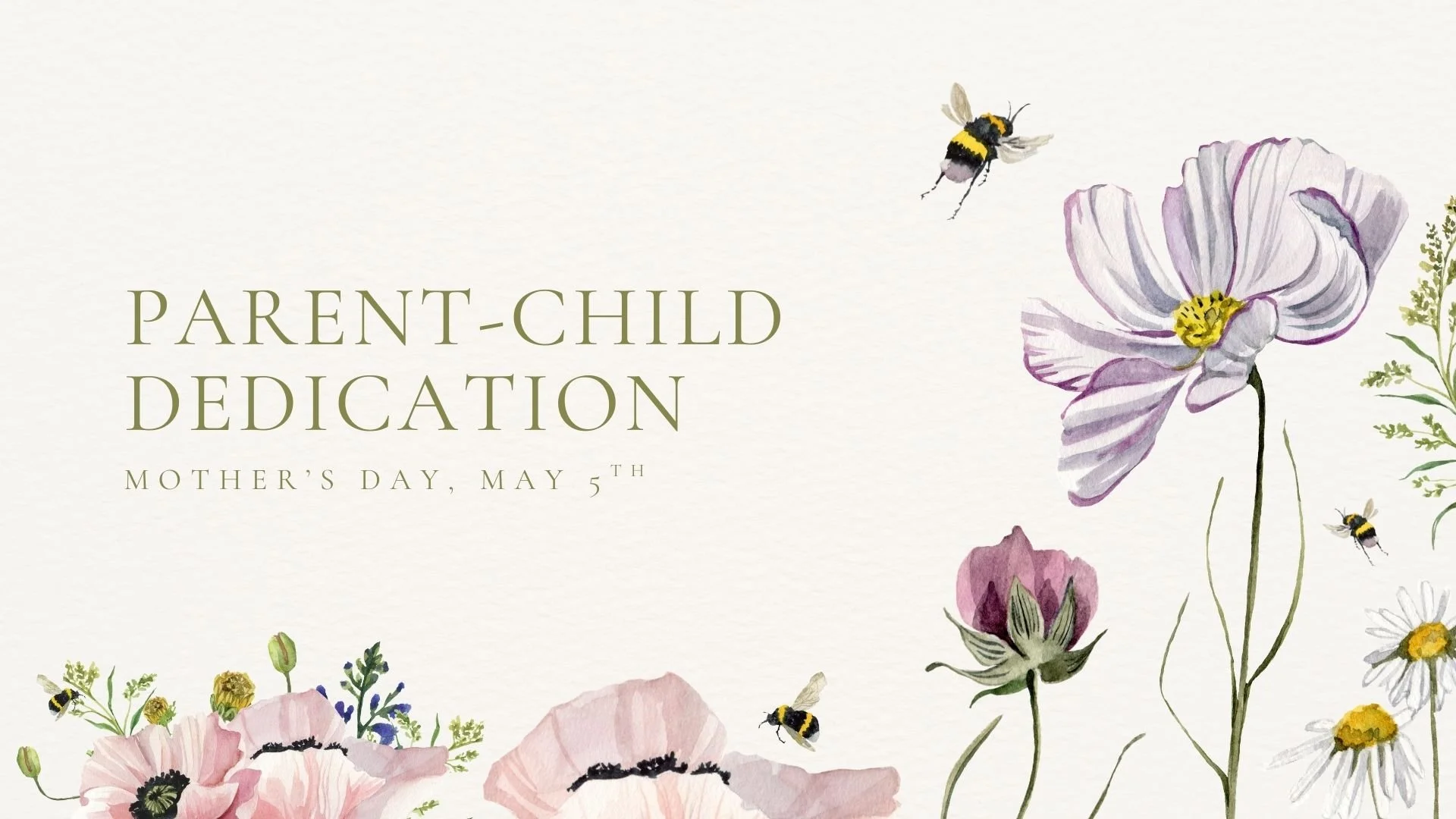 Parent/Child Dedication 