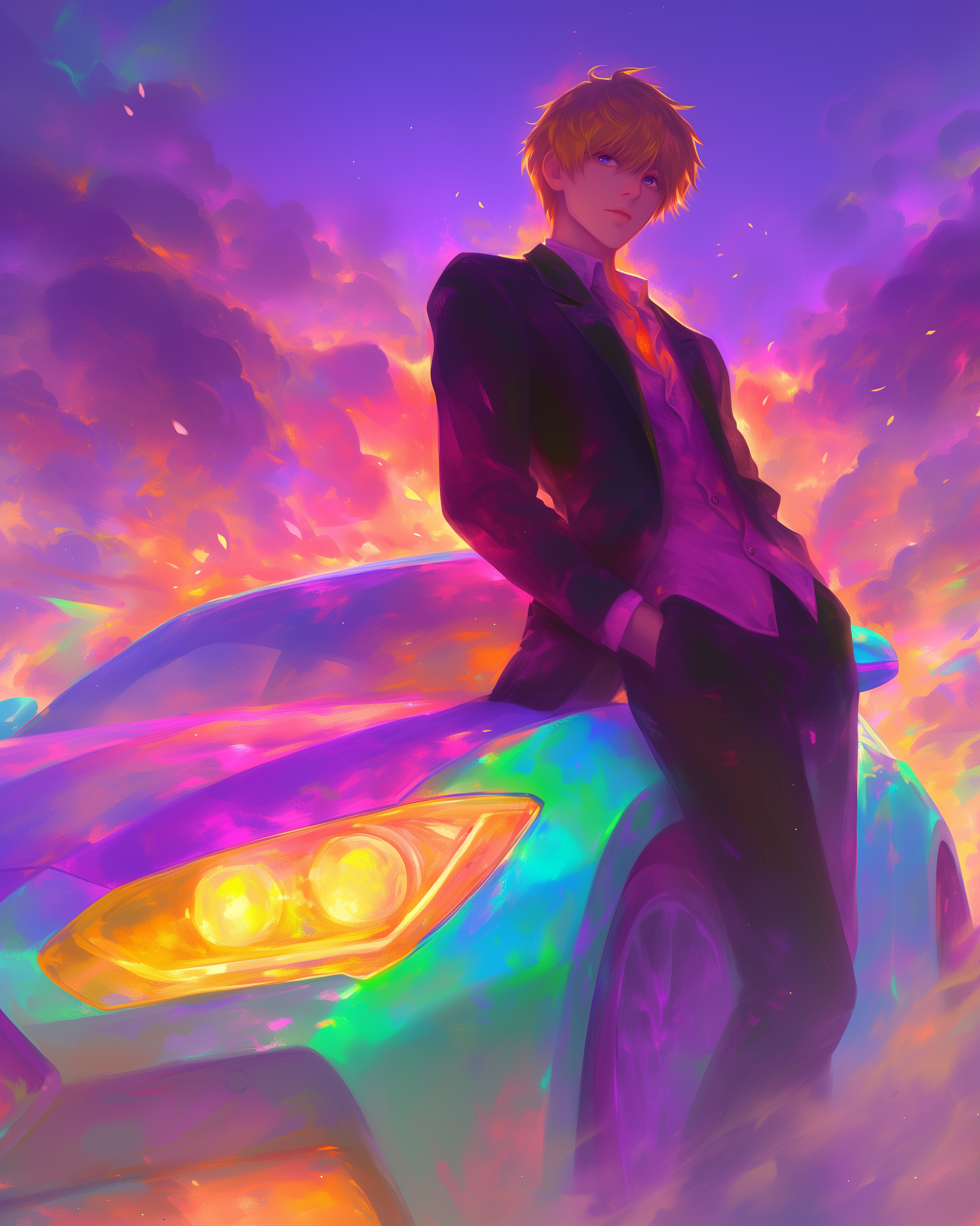 LIGHT YAGAMI AND CAR 1.png