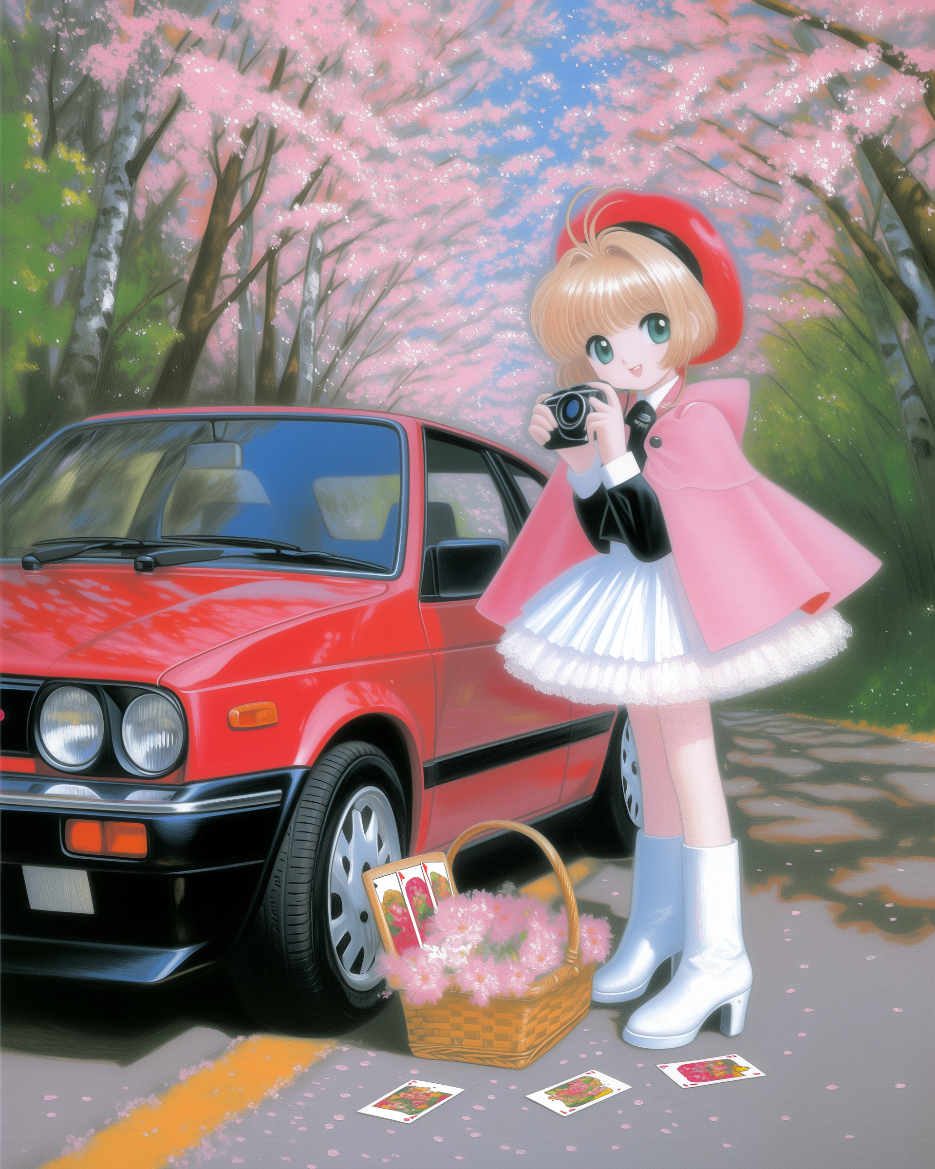 Cardcaptor Sakura × Volkswagen Golf GTI 1.png