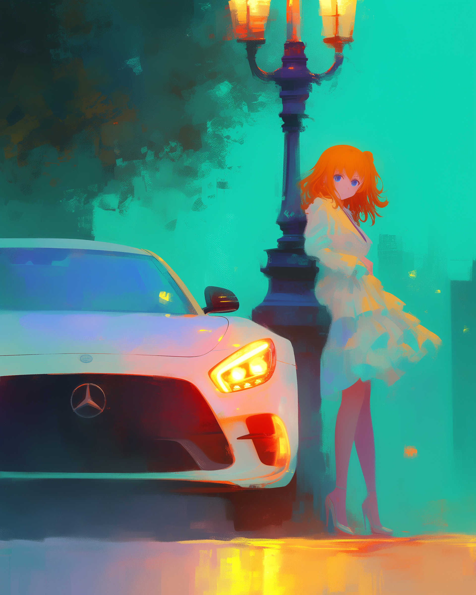 MAKI HONOKA AND CAR 1.png