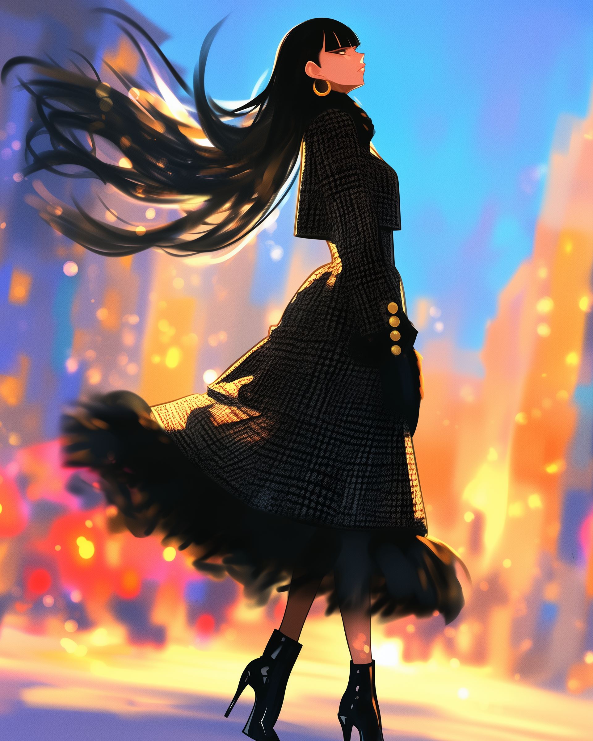 Notable Anime Character in Chanel