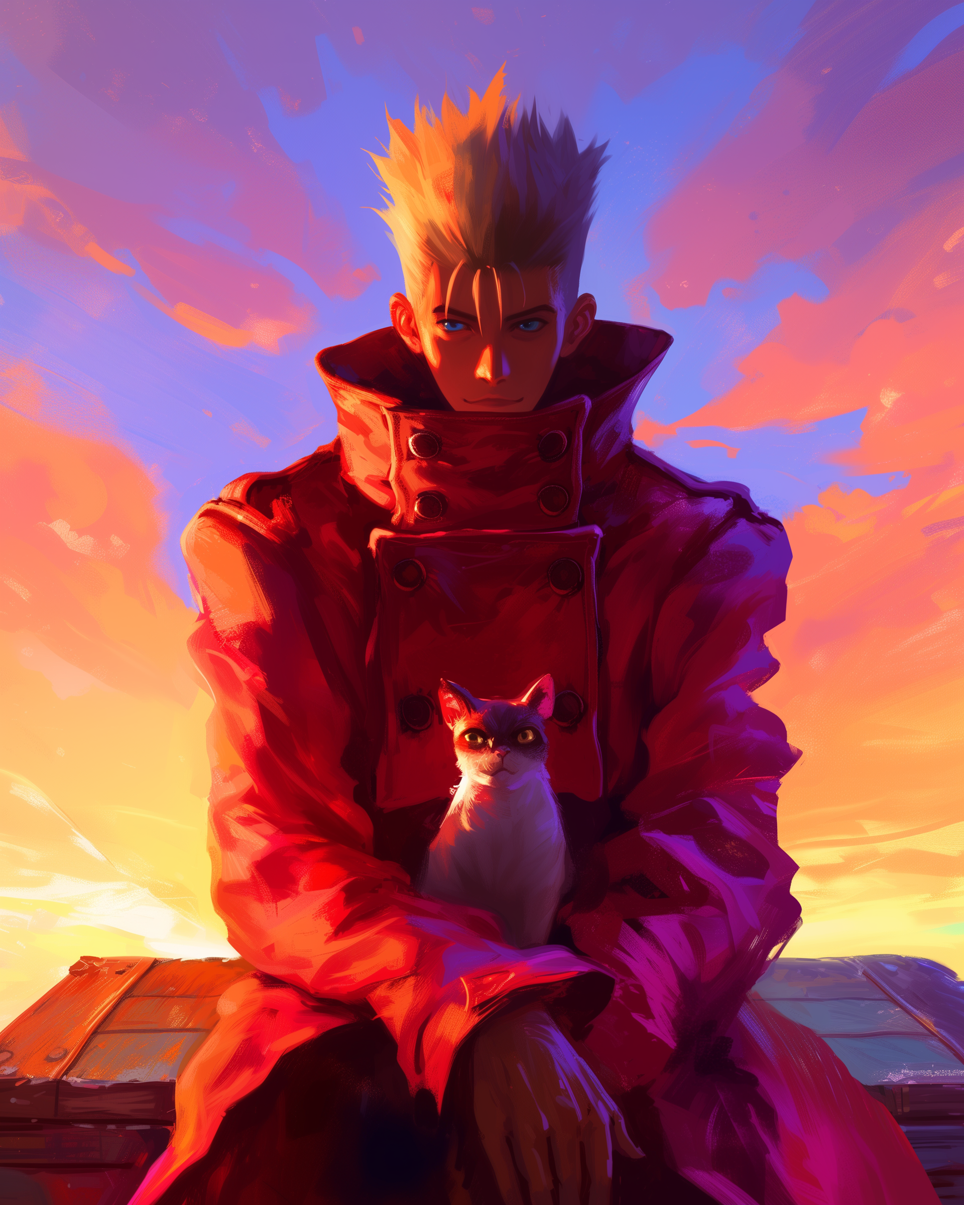 VASH THE STAMPEDE AND CAT 1.png