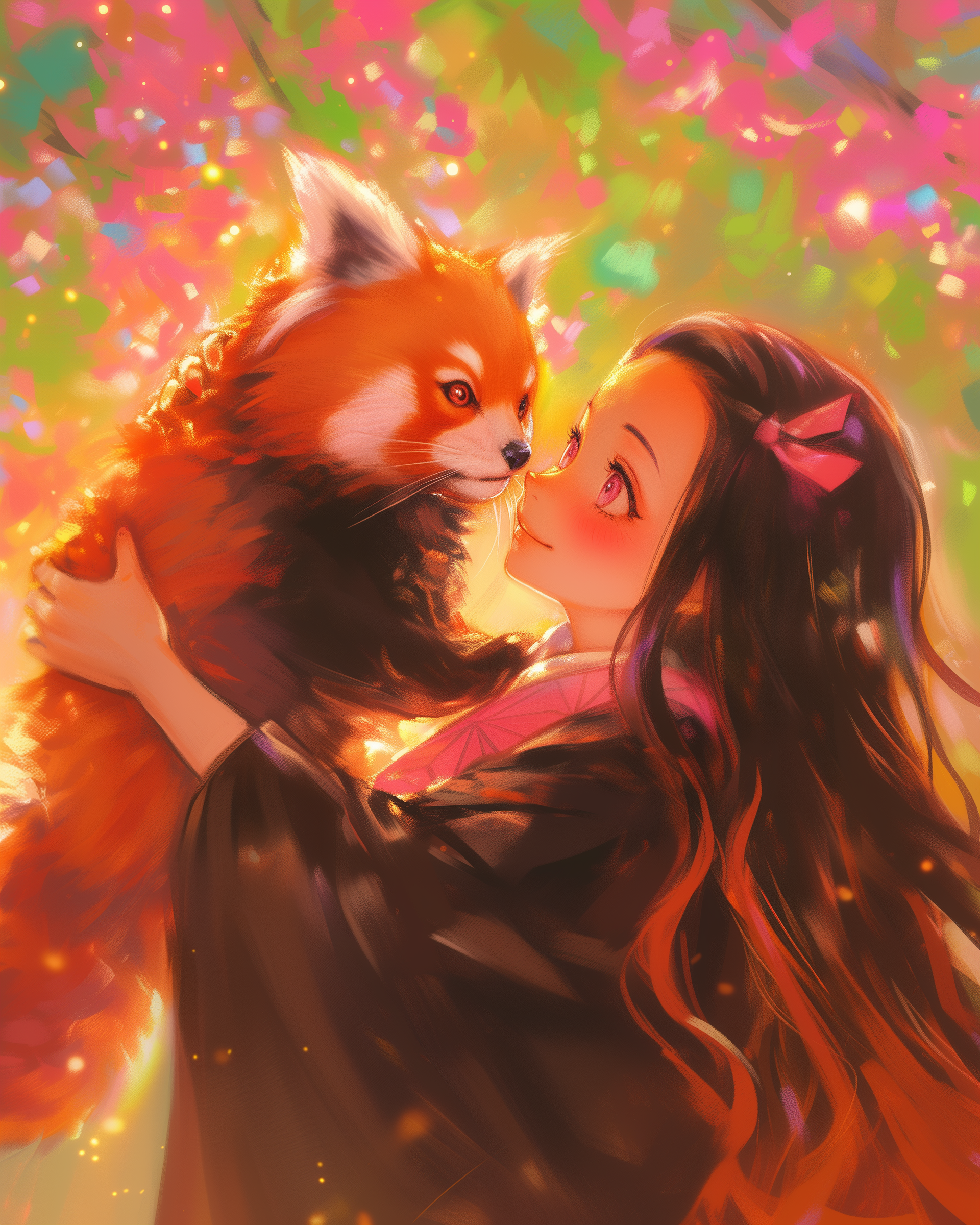 NEZUKO KAMADO AND RED PANDA 1.png