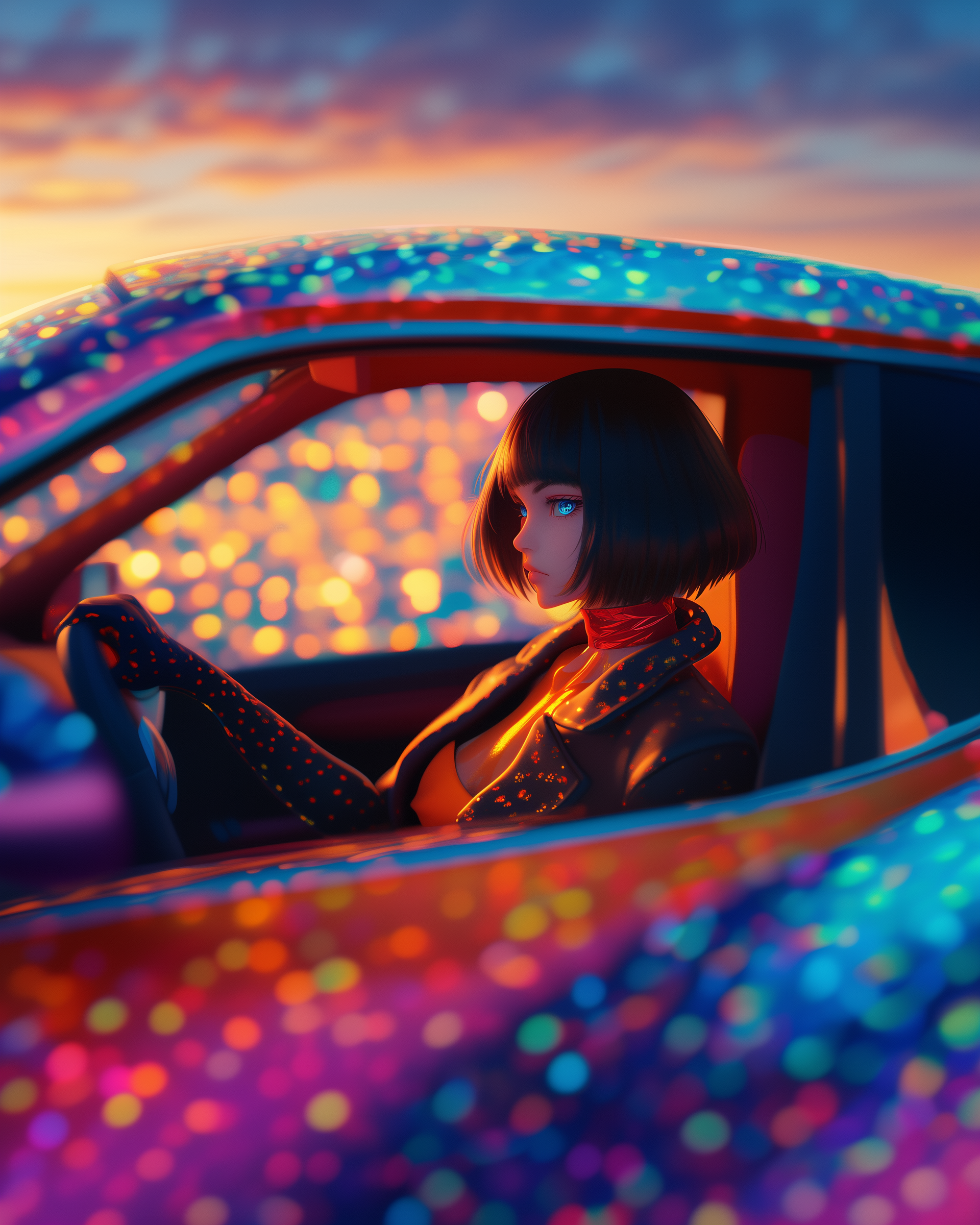 MIKASA ACKERMAN AND CAR 1.png