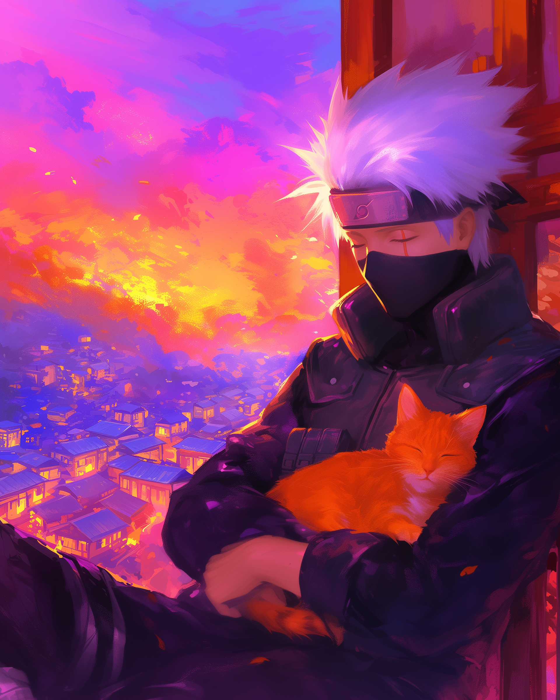 KAKASHI HATAKE AND CAT 1.png