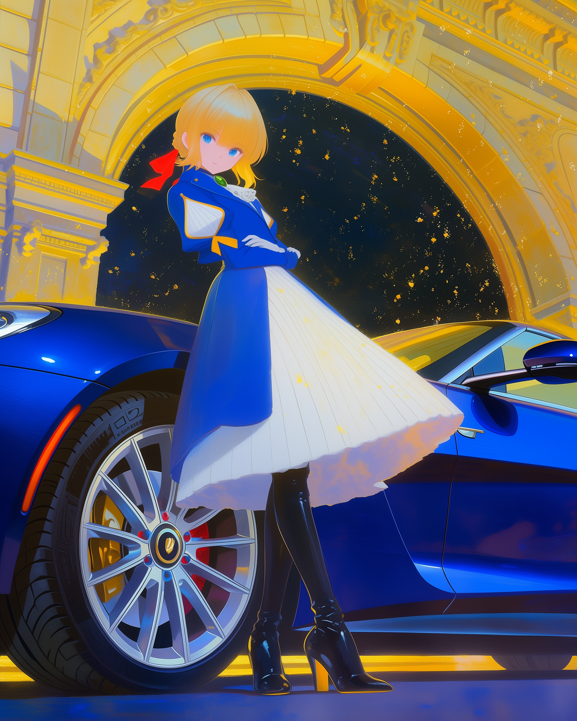 Violet Evergarden × Aston Martin Vantage 1.png