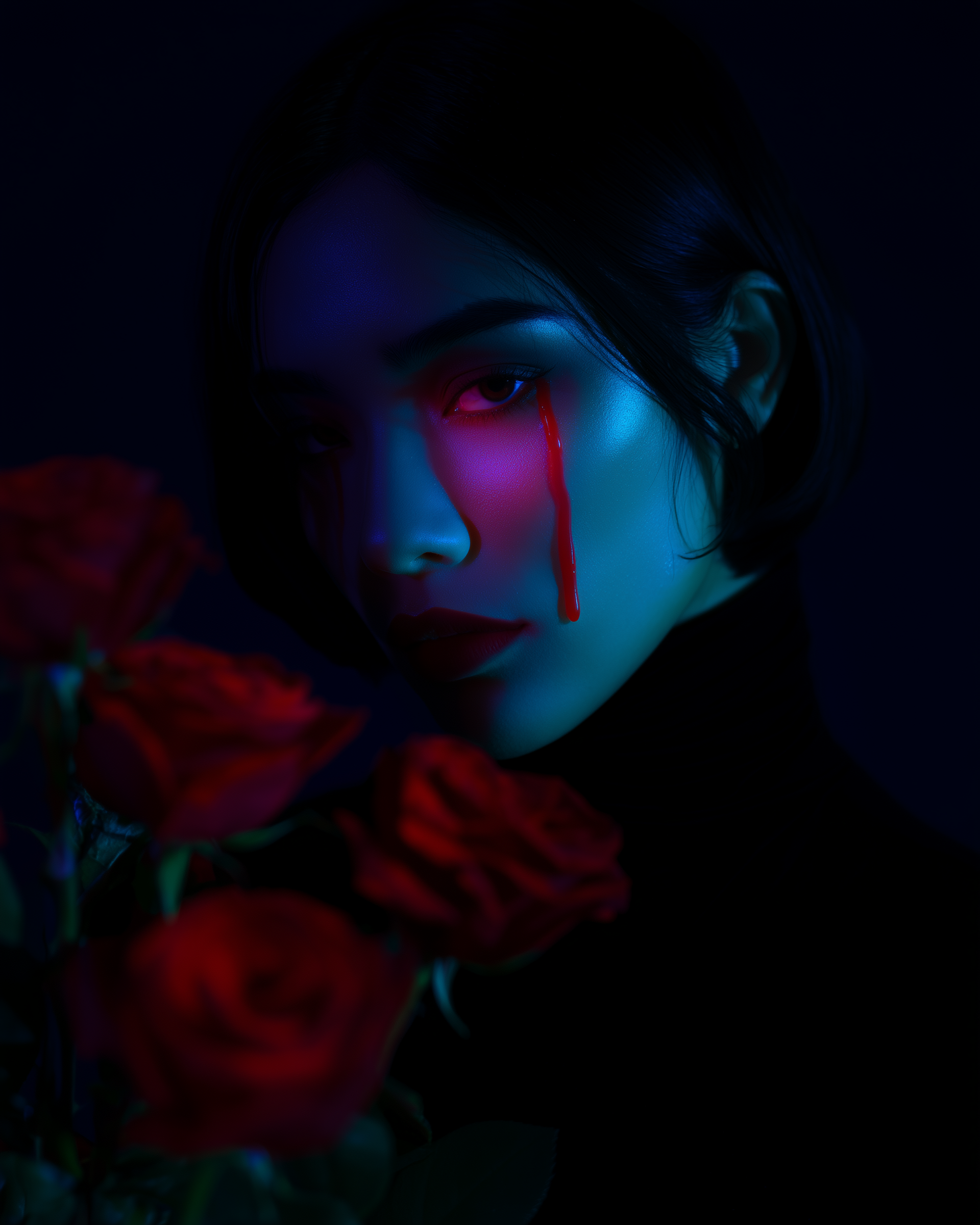 Black and Red