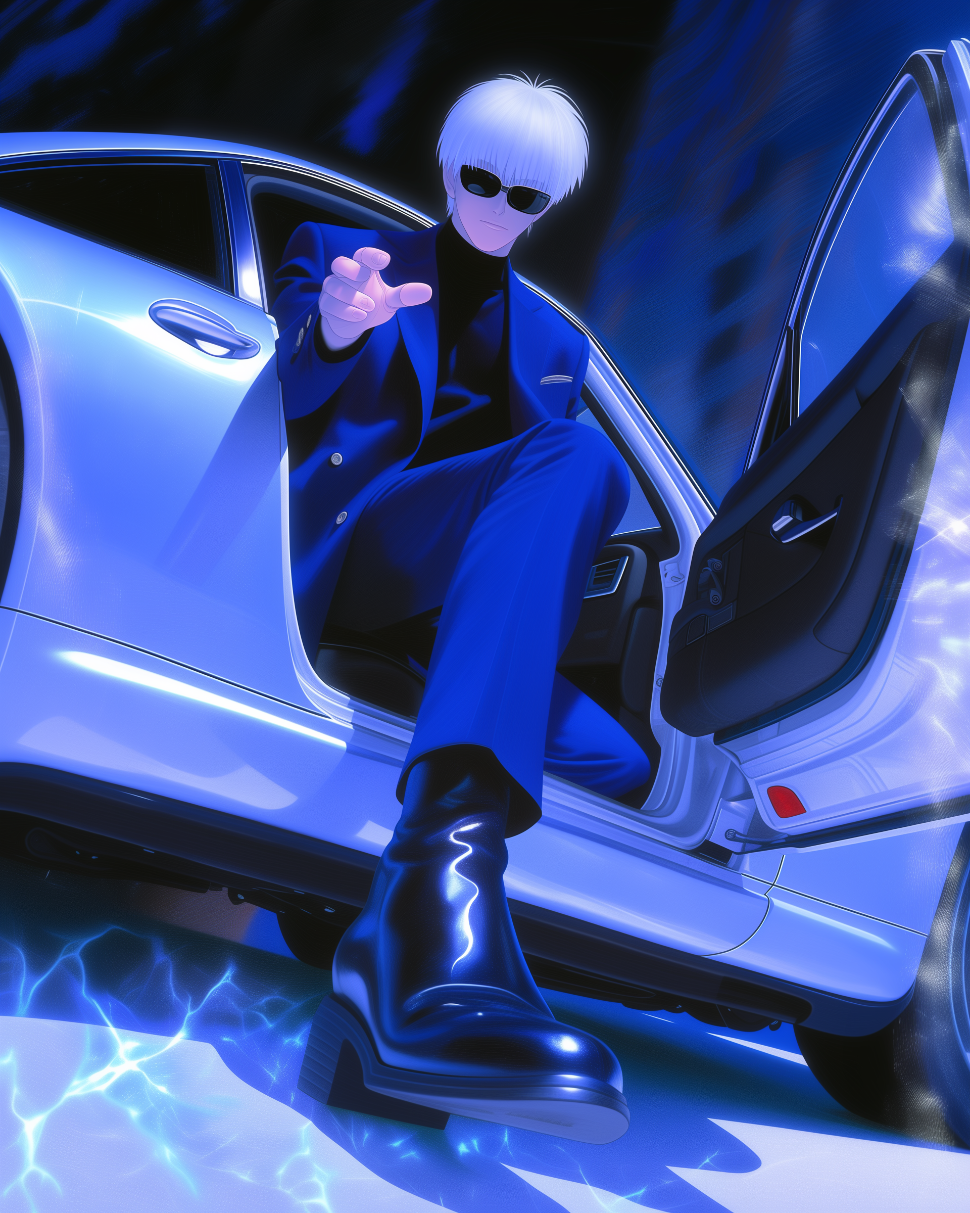 Gojo Satoru × Porsche 911 GT3 RS 1.png