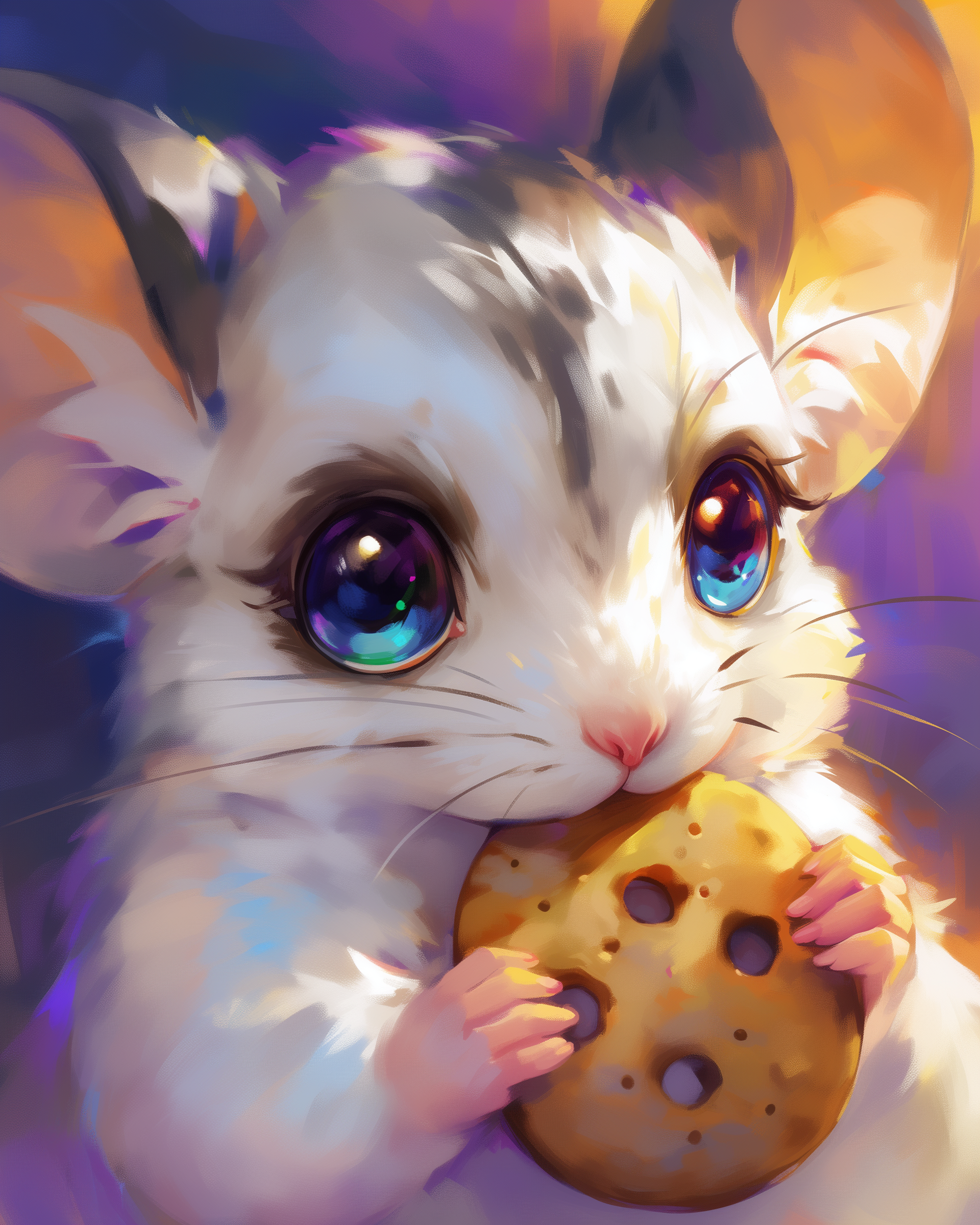 Chinchillin’ with My Sweetest Crumb-pan-ion
