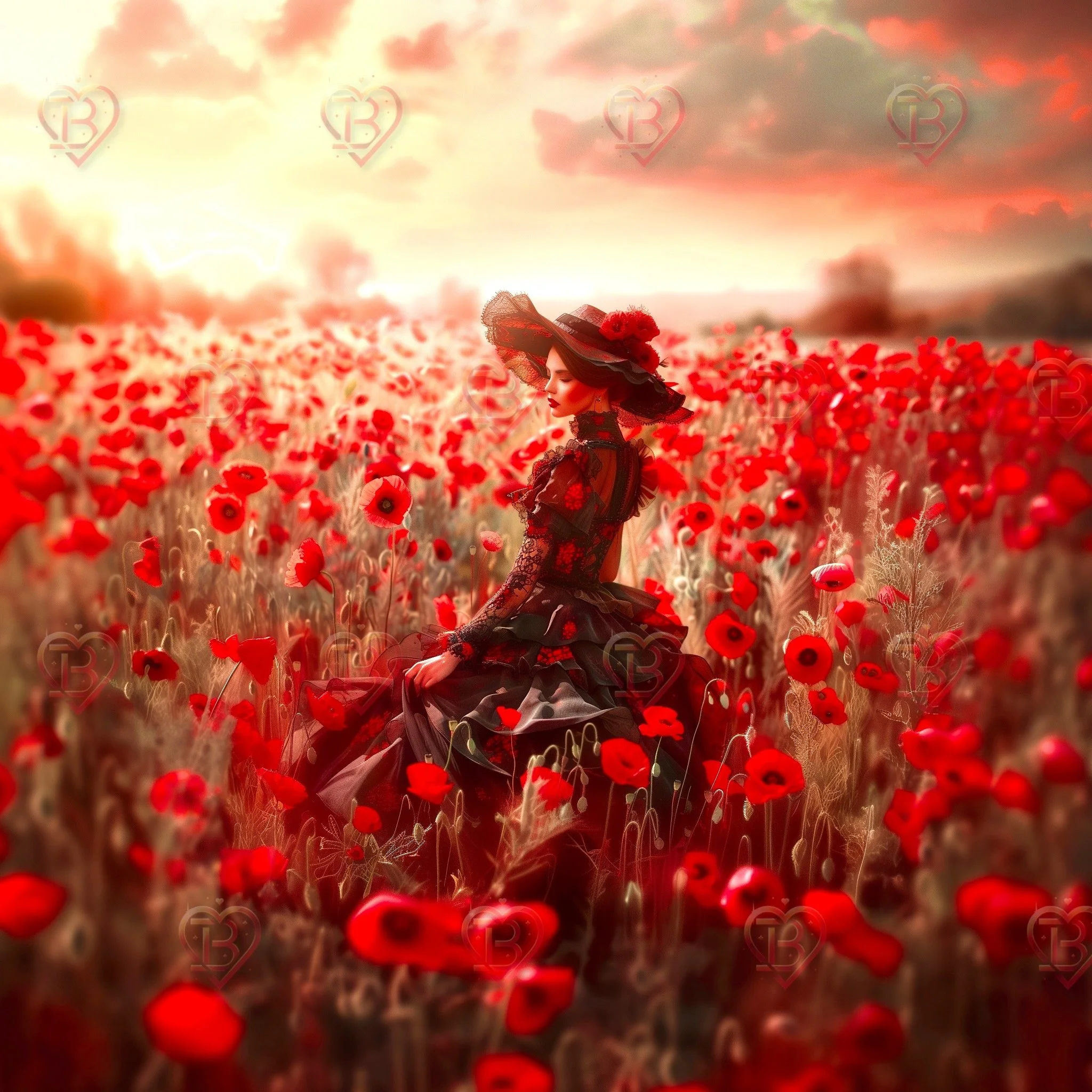 Fashionista and Poppy Field 2.JPG