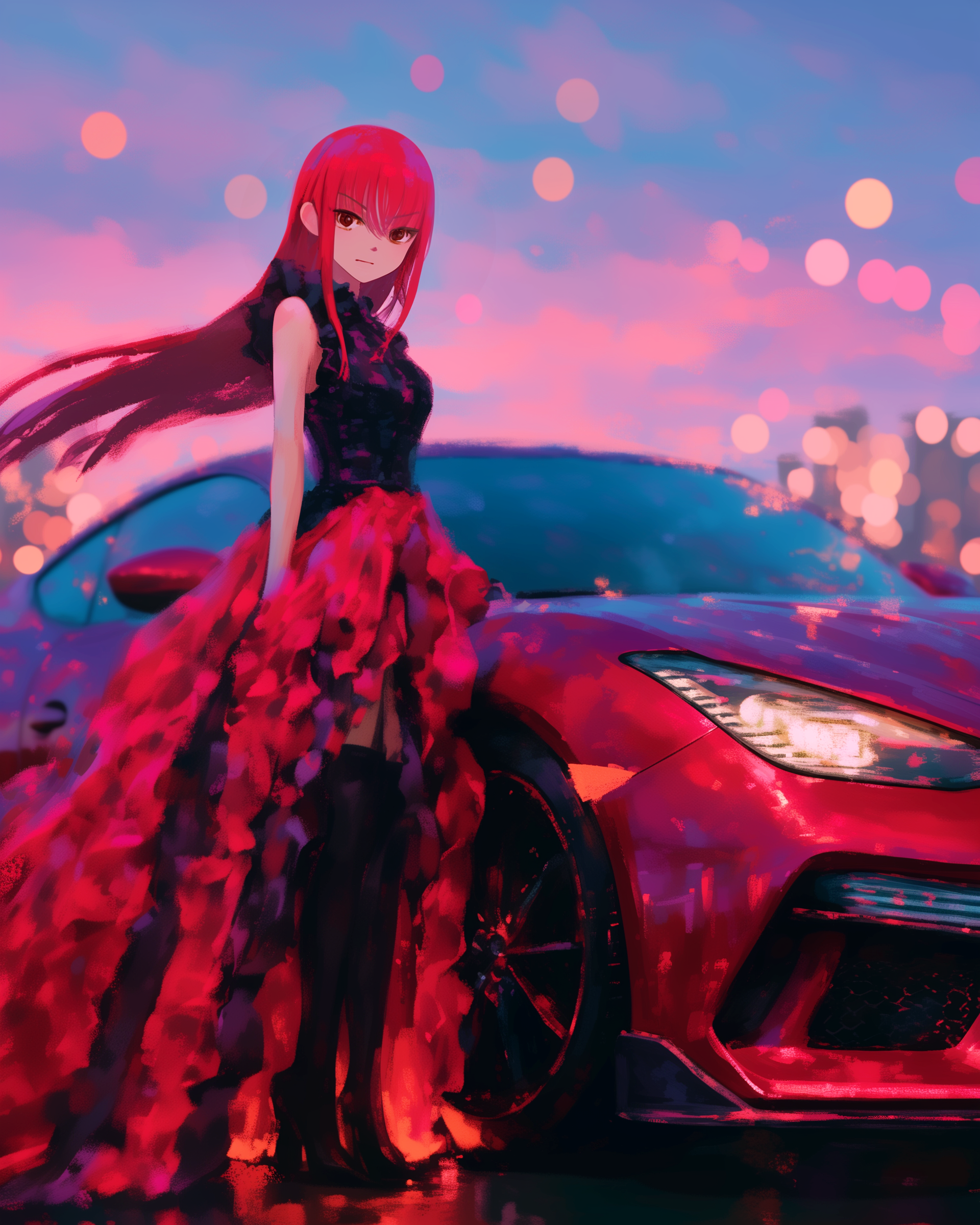 ERZA SCARLET AND CAR 1.png