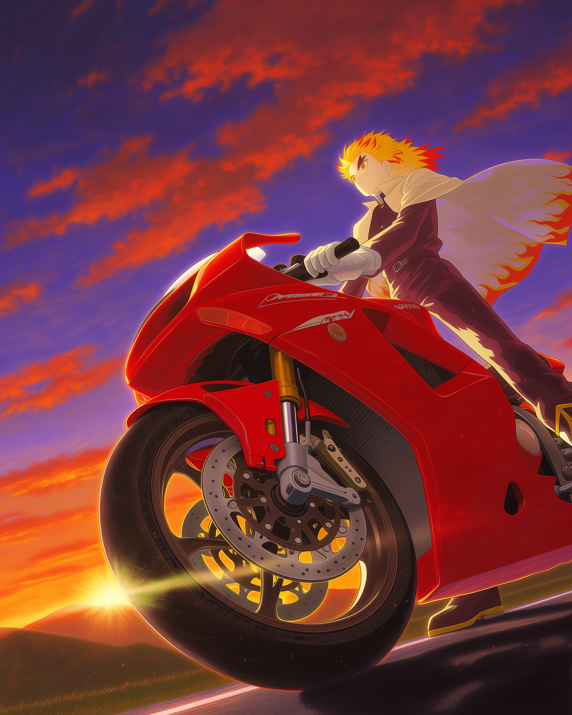 Kyojuro Rengoku × Honda Fireblade 1.png