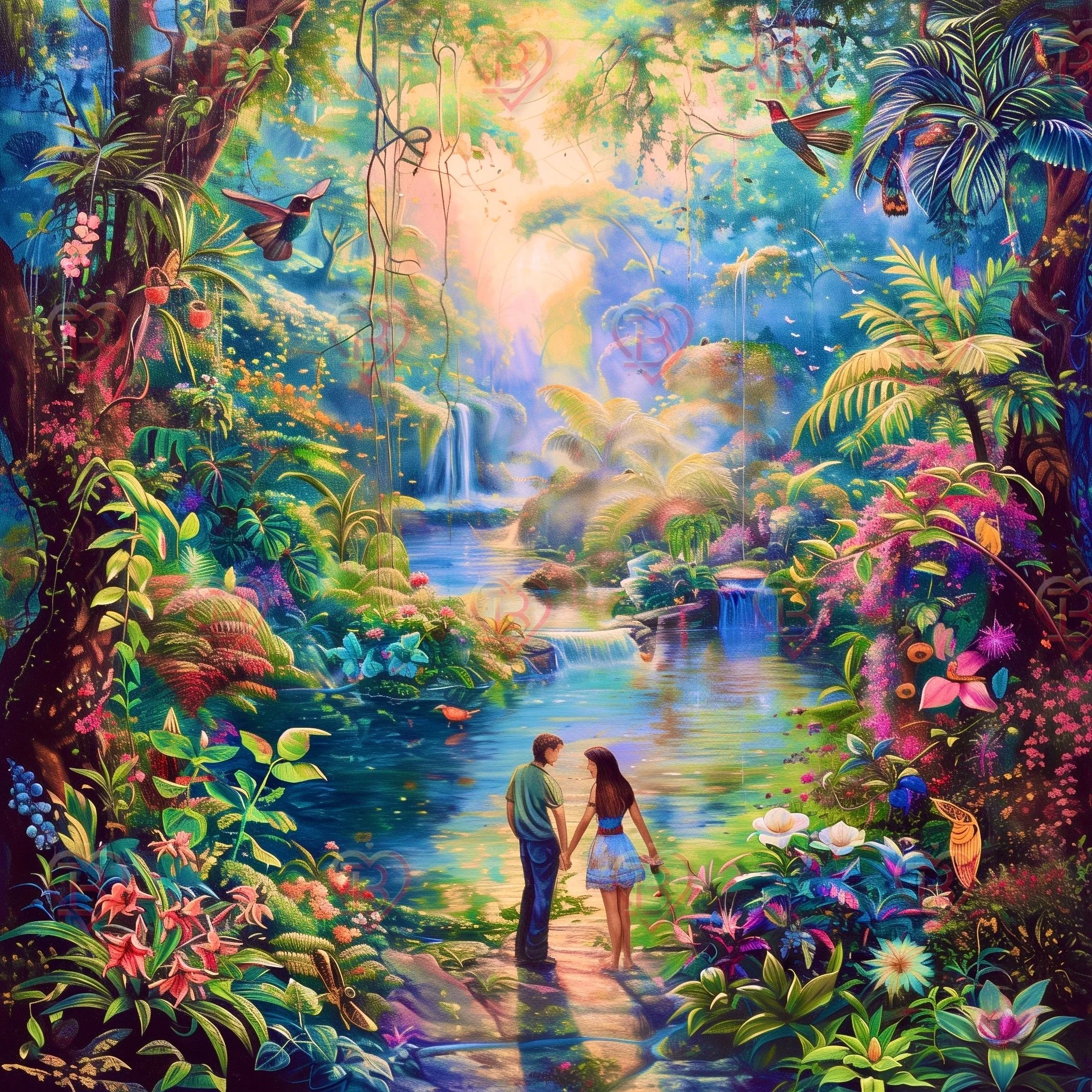 Adam and Eve in the Garden of Eden re-imagined 2.JPG