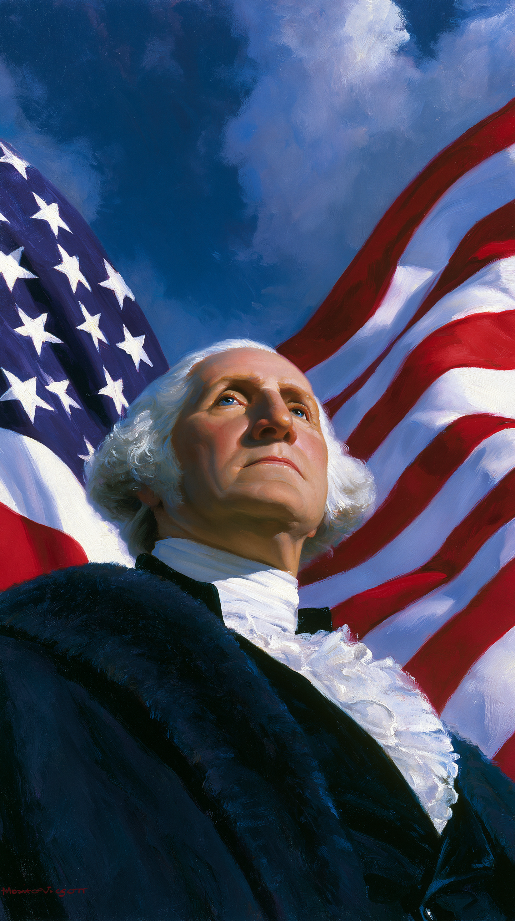 1st President of the USA, George Washington