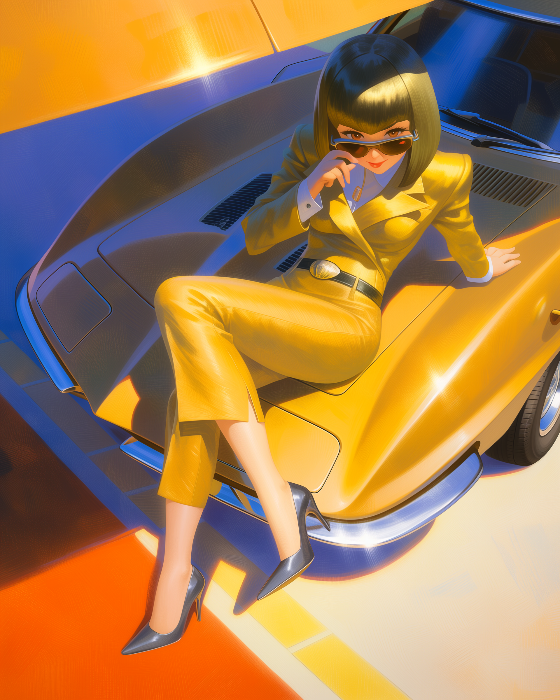 Faye Valentine × Corvette C8 Z06 1.png
