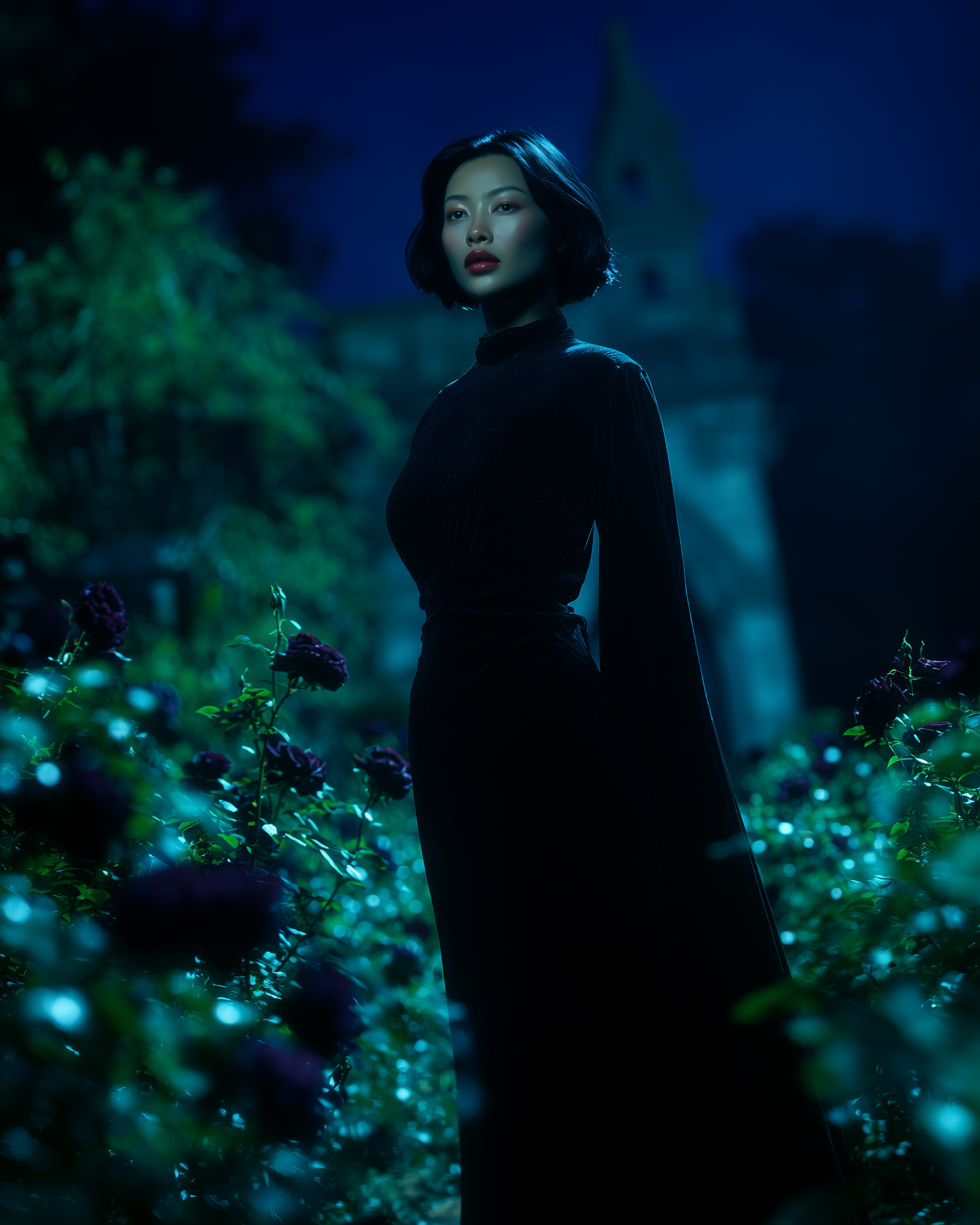 Gothic Portrait in a Gothic Garden 7.png