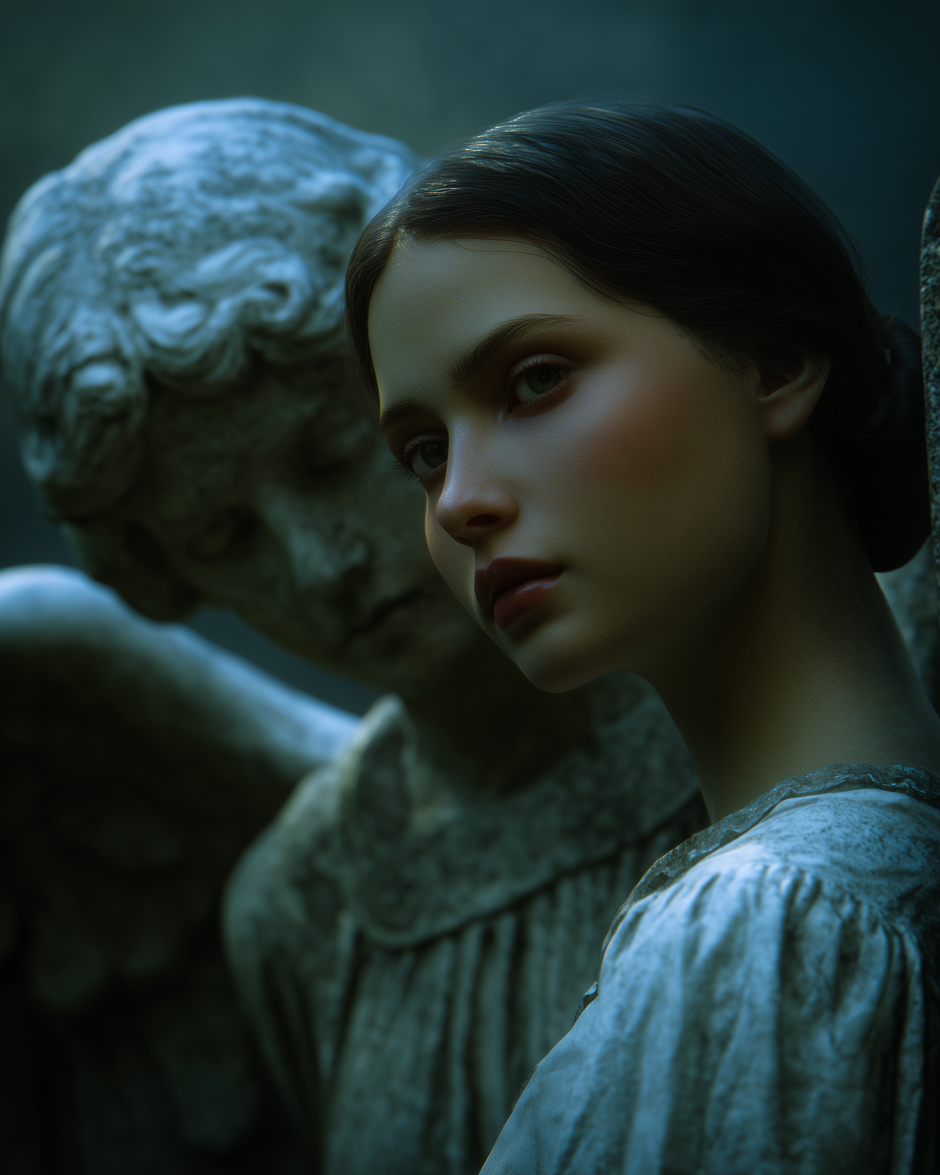 Gothic Portrait in a Gothic Garden 2.png