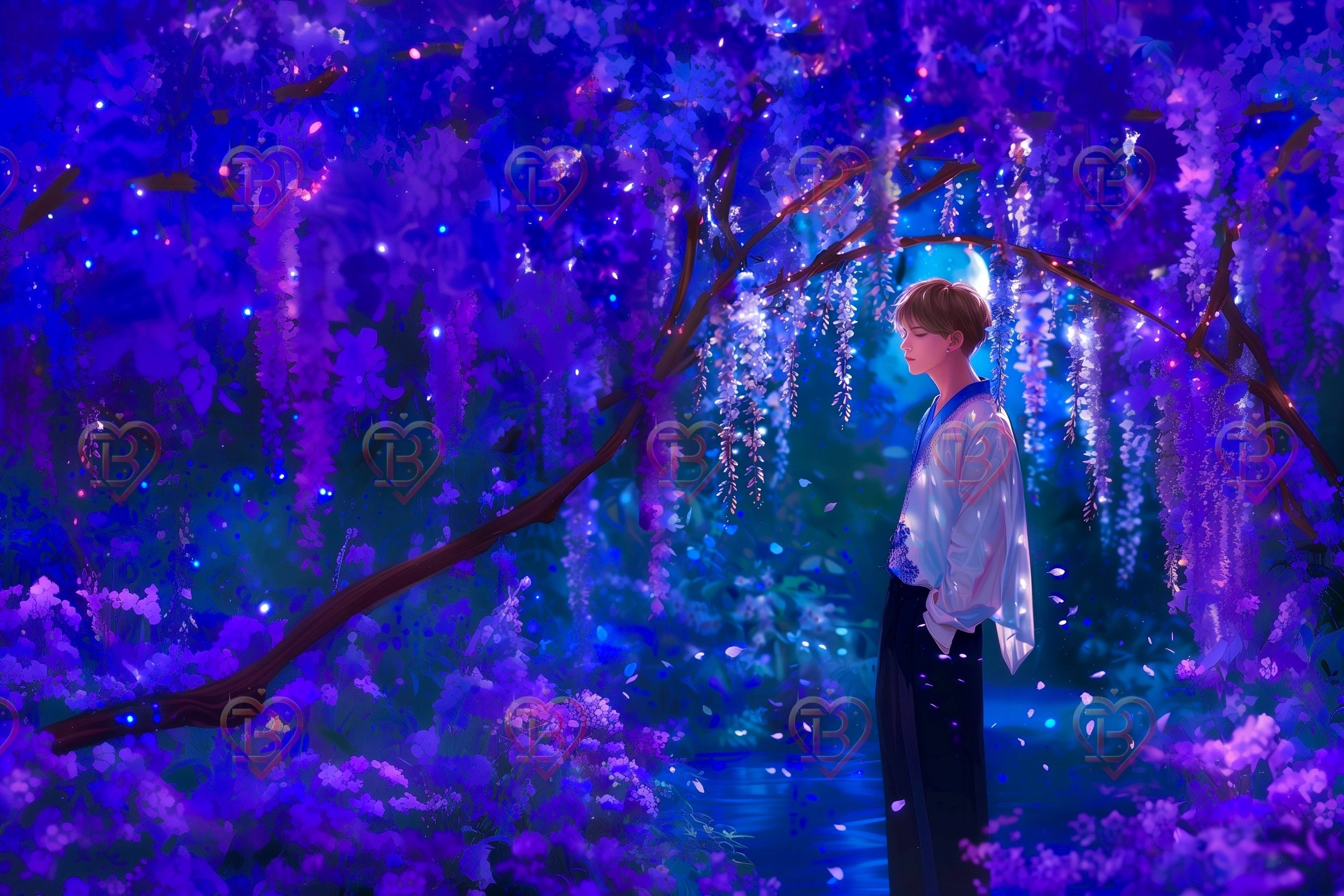 Man and Wisteria -1.JPG