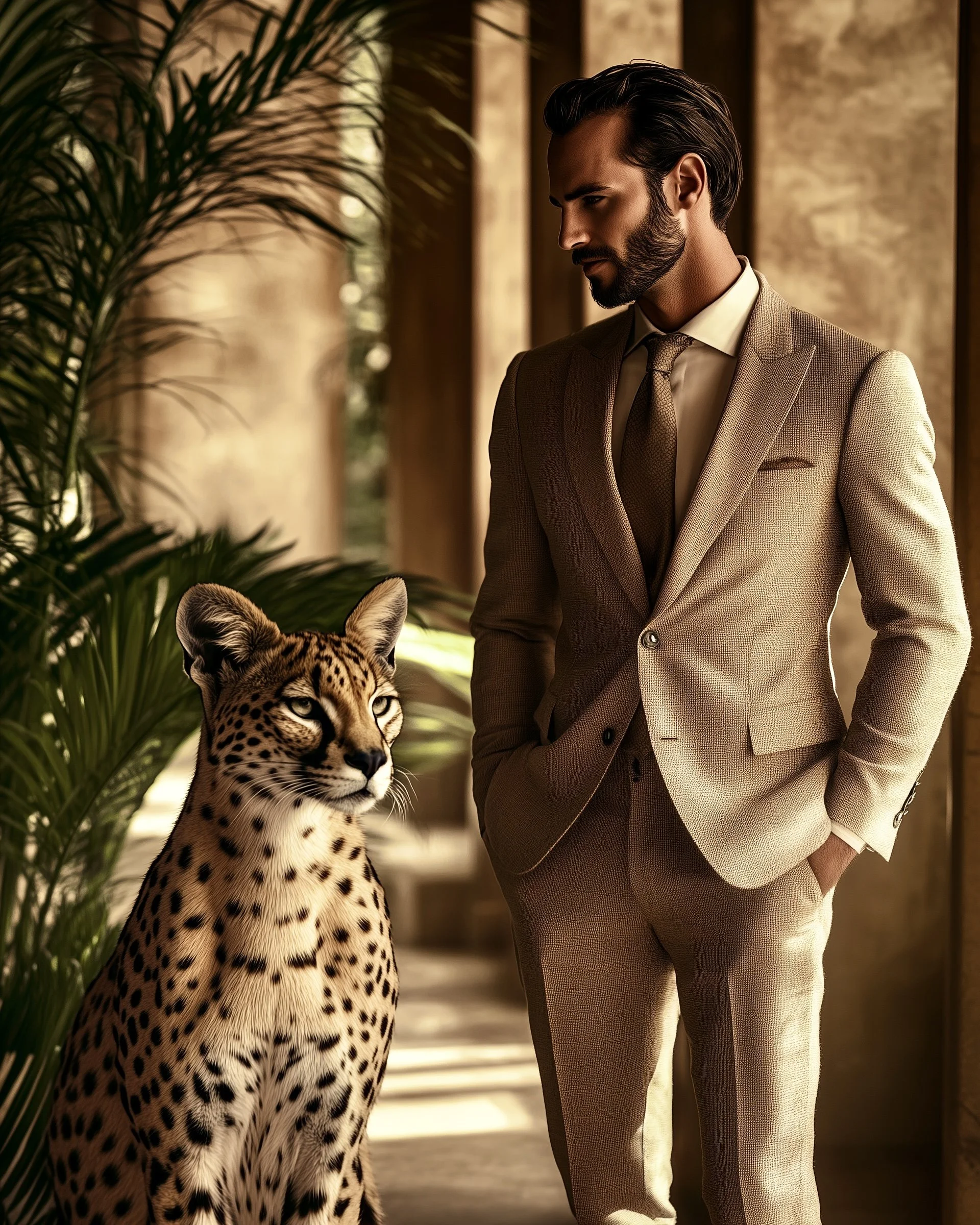 MAN AND SERVAL 7.JPG