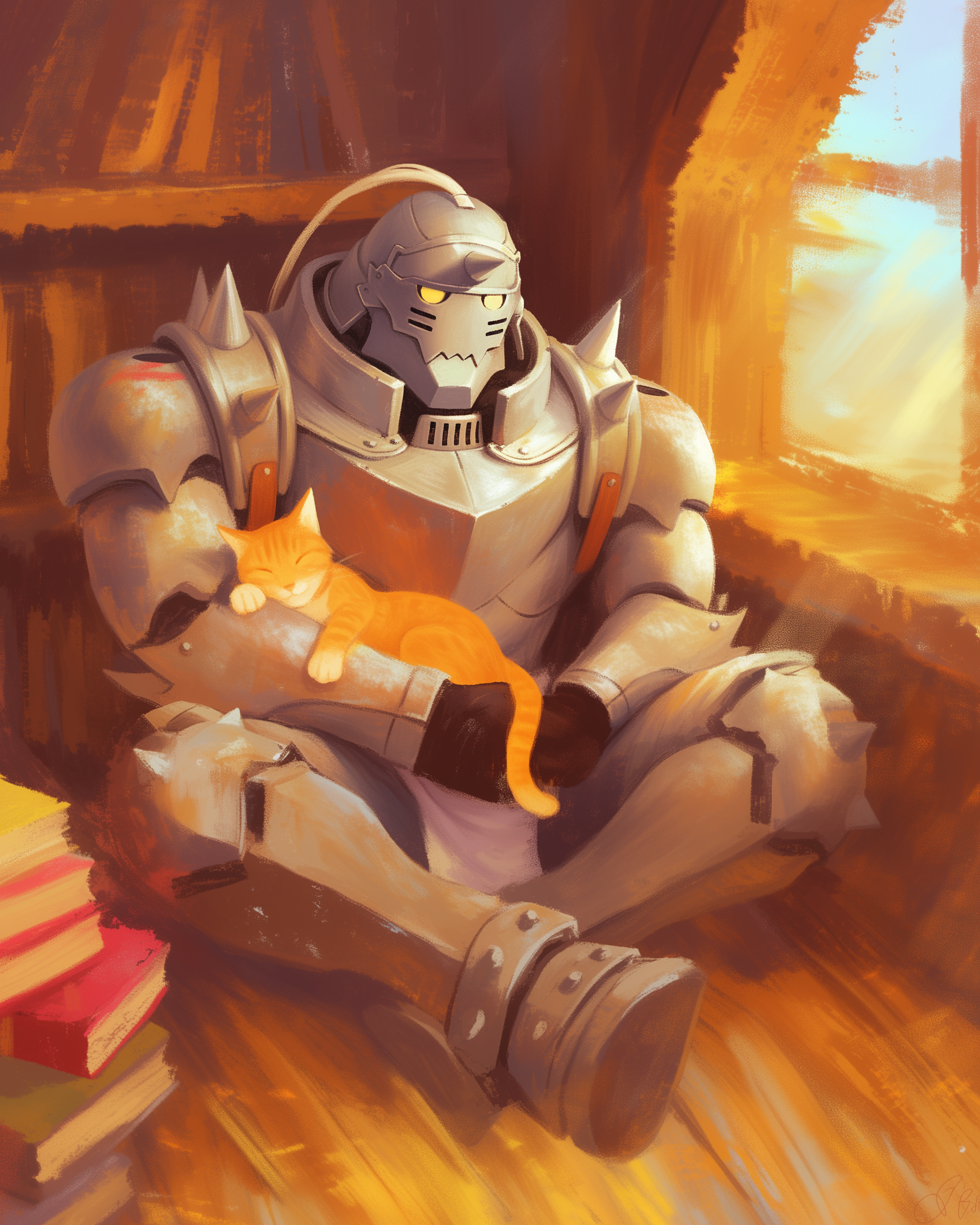 ALPHONSE ELRIC AND CAT 1.png