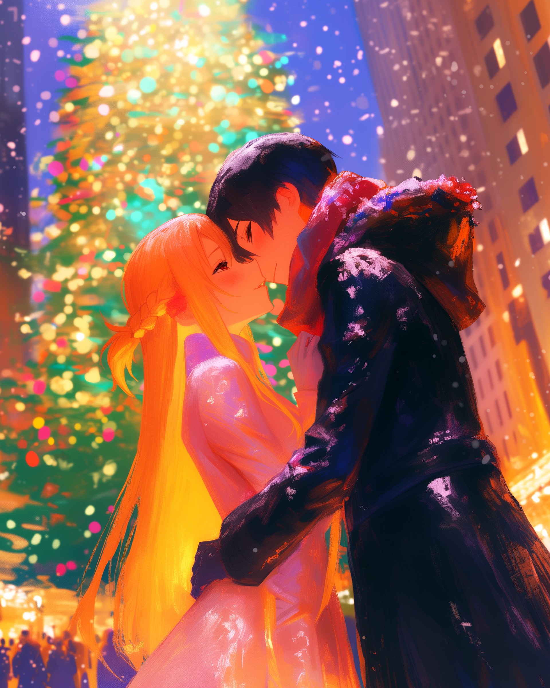 KIRITO AND ASUNA YUUKI AT ROCKEFELLER CHRISTMAS TREE LIGHTING 1.png