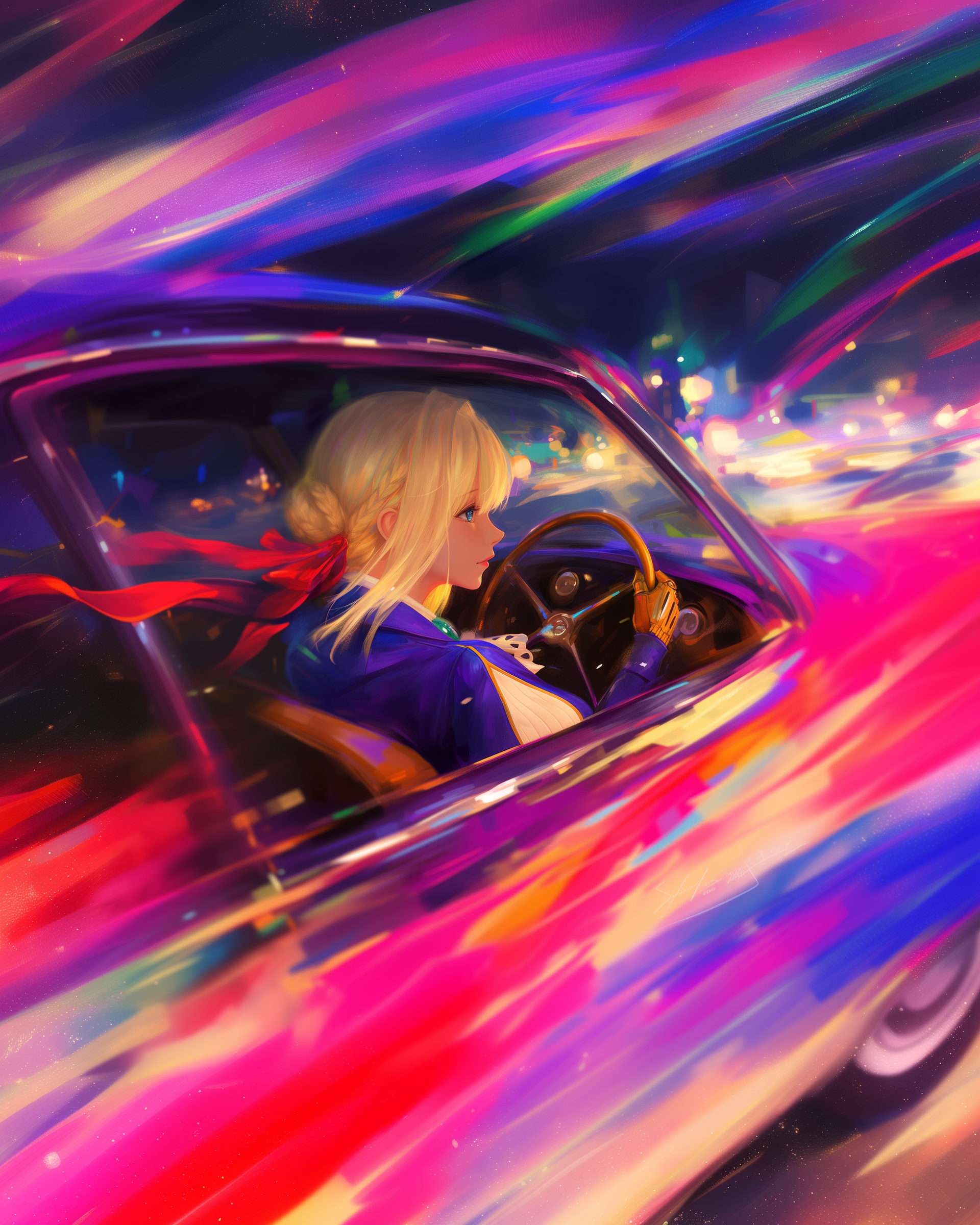 VIOLET EVERGARDEN AND CAR 1.png