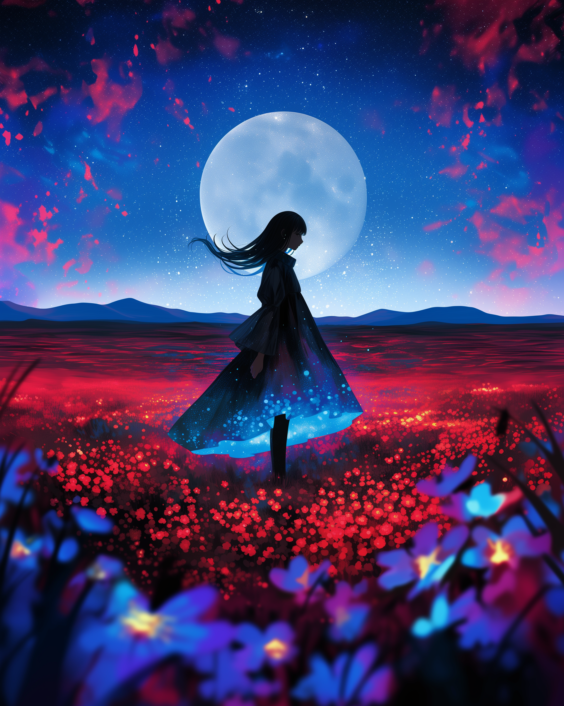 Lost in Moonlight and Wildflowers