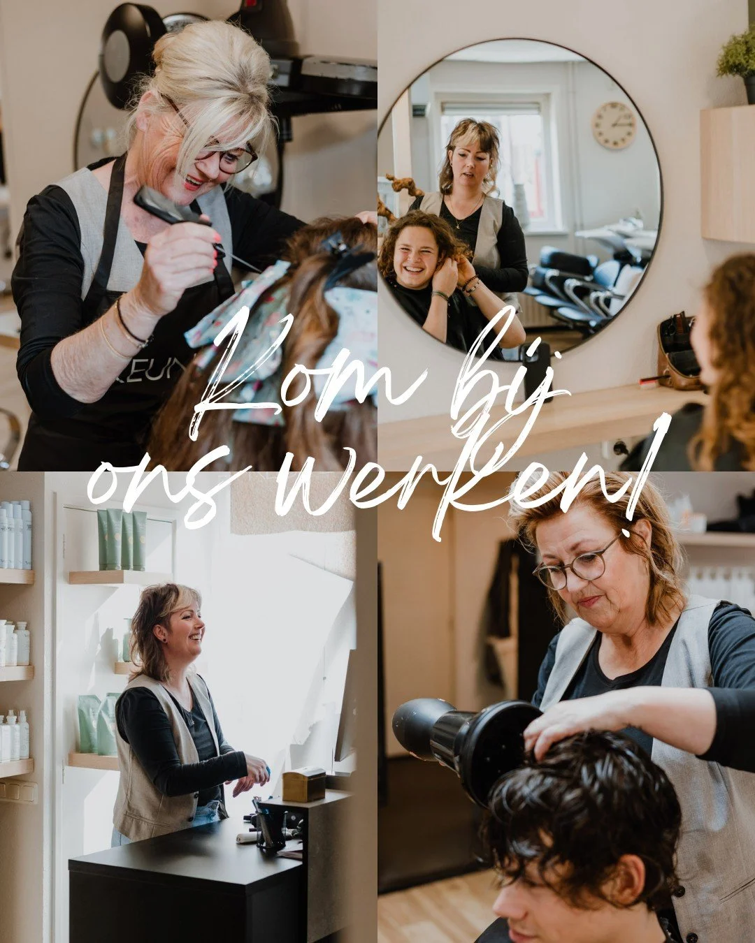 Werken in een gezellige, sfeervolle kapsalon in het mooie centrum van Bedum? 🧡 We kijken er naar uit om je te ontvangen voor een kennismakingsgesprek. Meer info vind je op okehairstyling.nl. Je sollicitatie mag je mailen naar krista@okehairstyling.n
