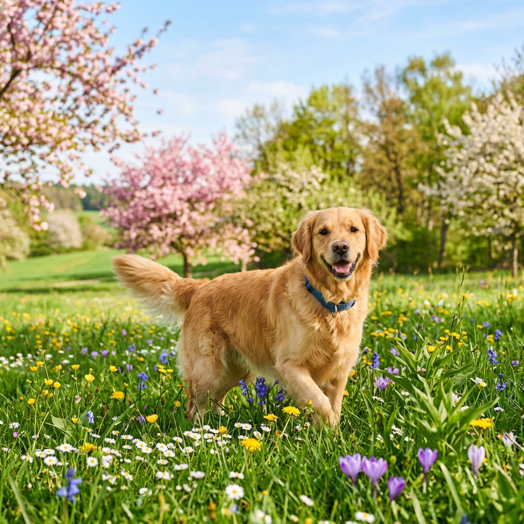 Frühjahrscheck für Hunde – Was nach dem Winter wichtig ist
