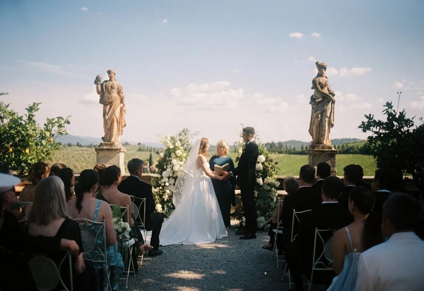 Summer Wedding at Villa Corsini Near Florence