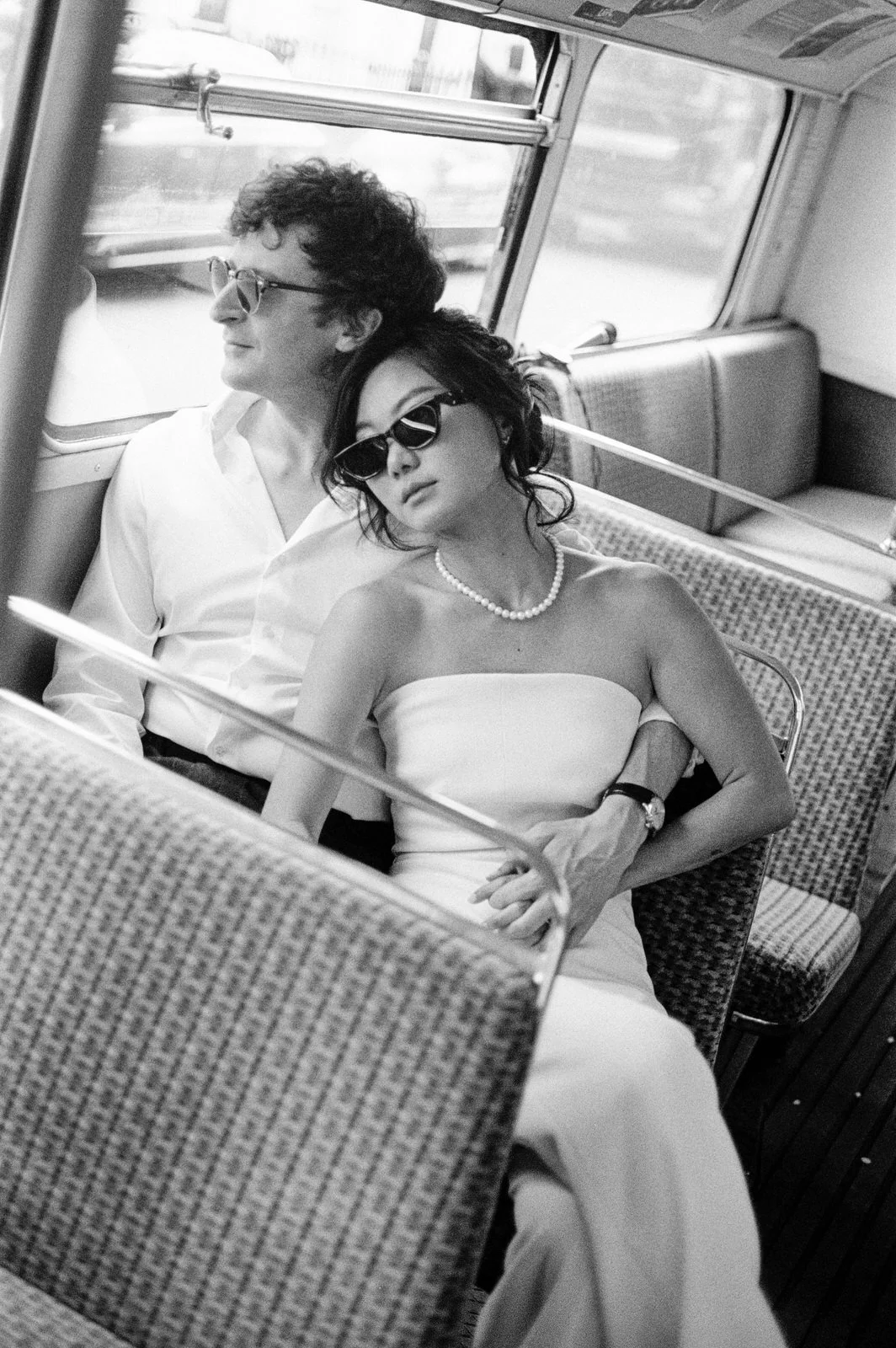 Stylish couple in Islington London