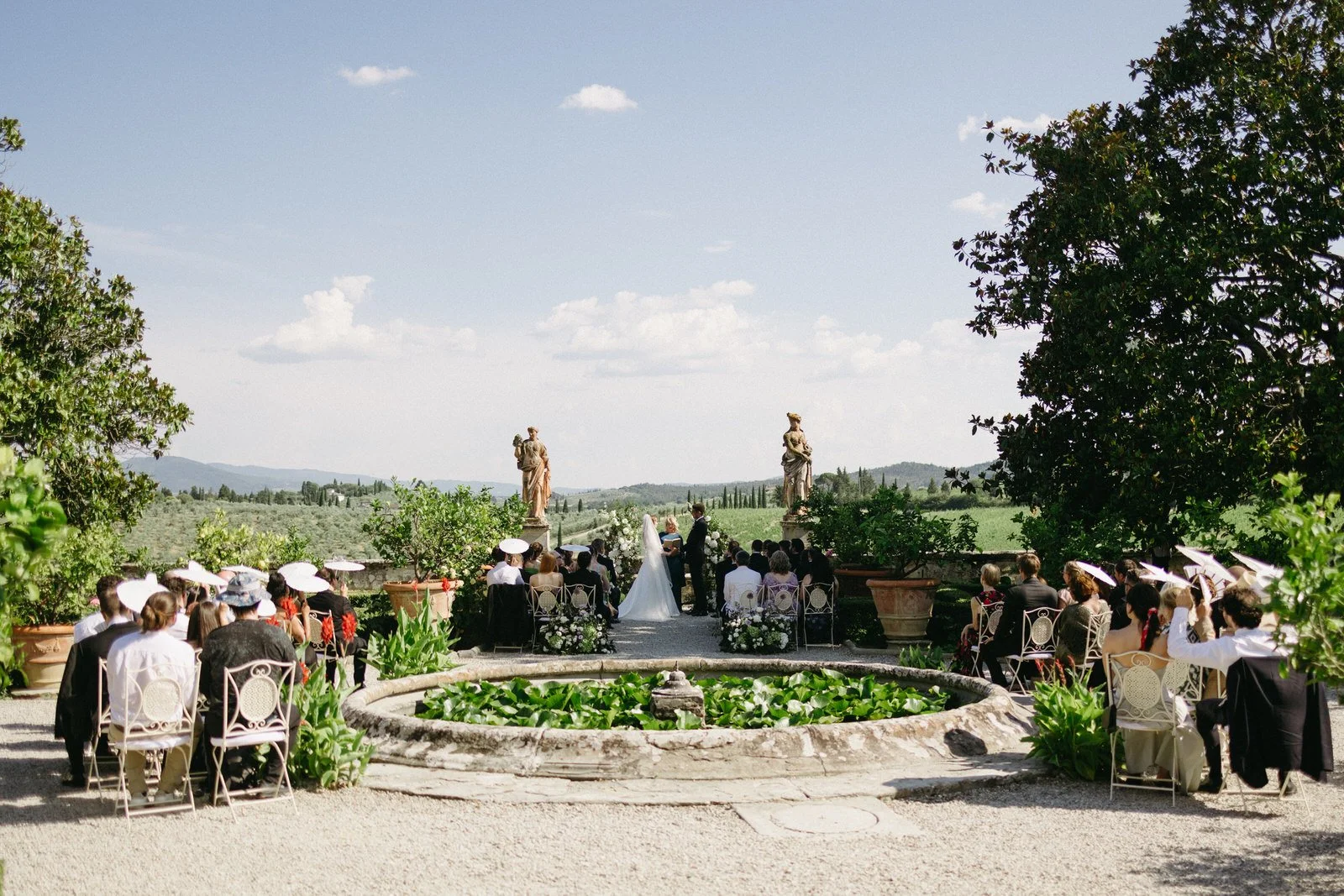 A Summer Wedding at Villa Corsini Near Florence