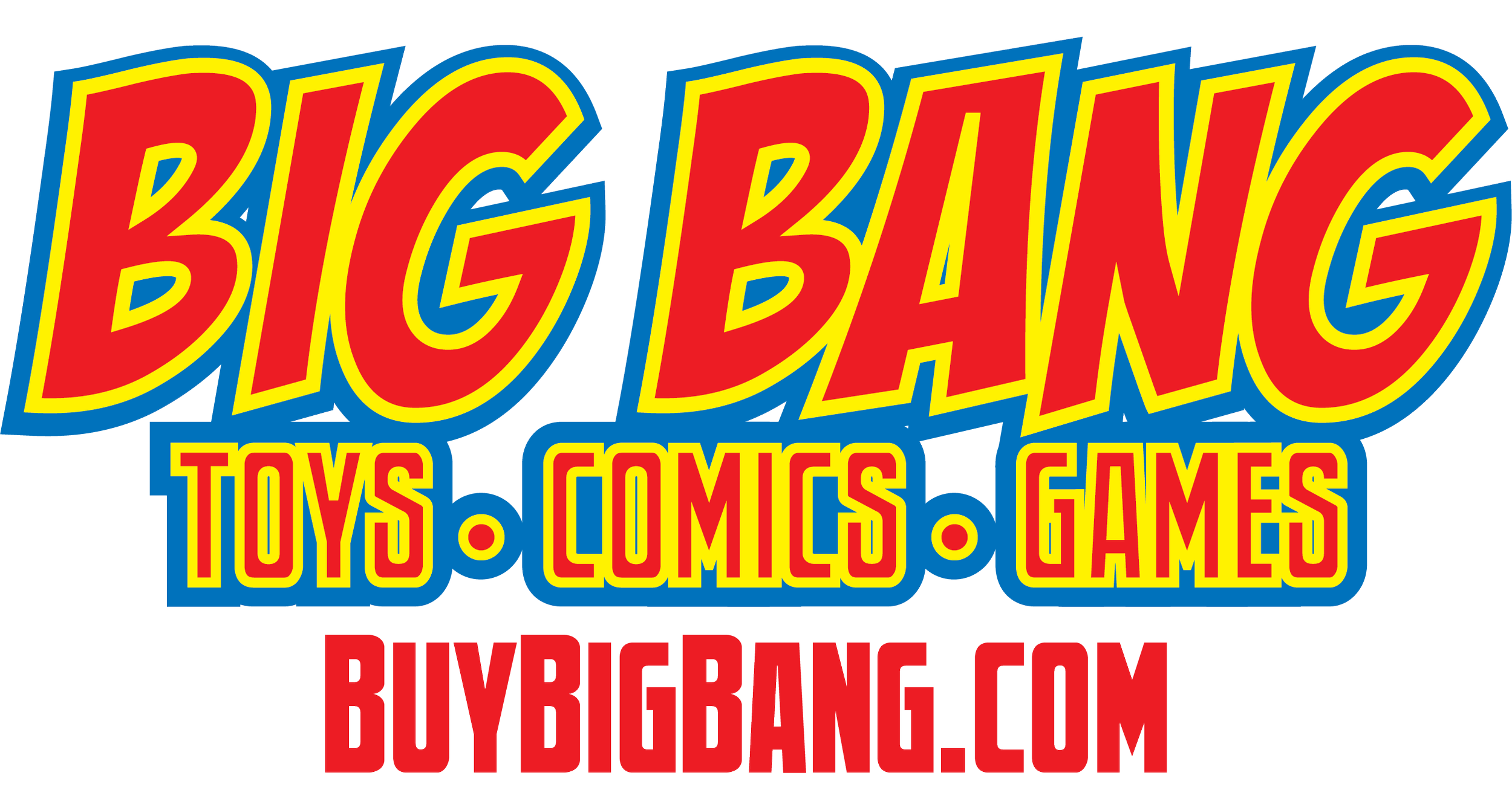 Big Bang Toys-Comics-Games Logo Rebrand