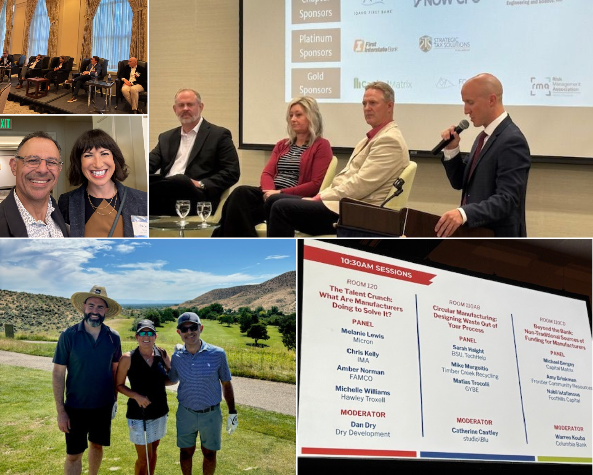 Various functions and people from the year at Foothills Capital