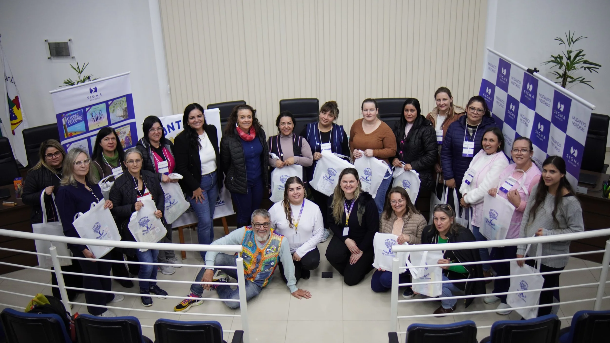 Contenda e Sigma Educação juntos no projeto “Cidade Que Lê”