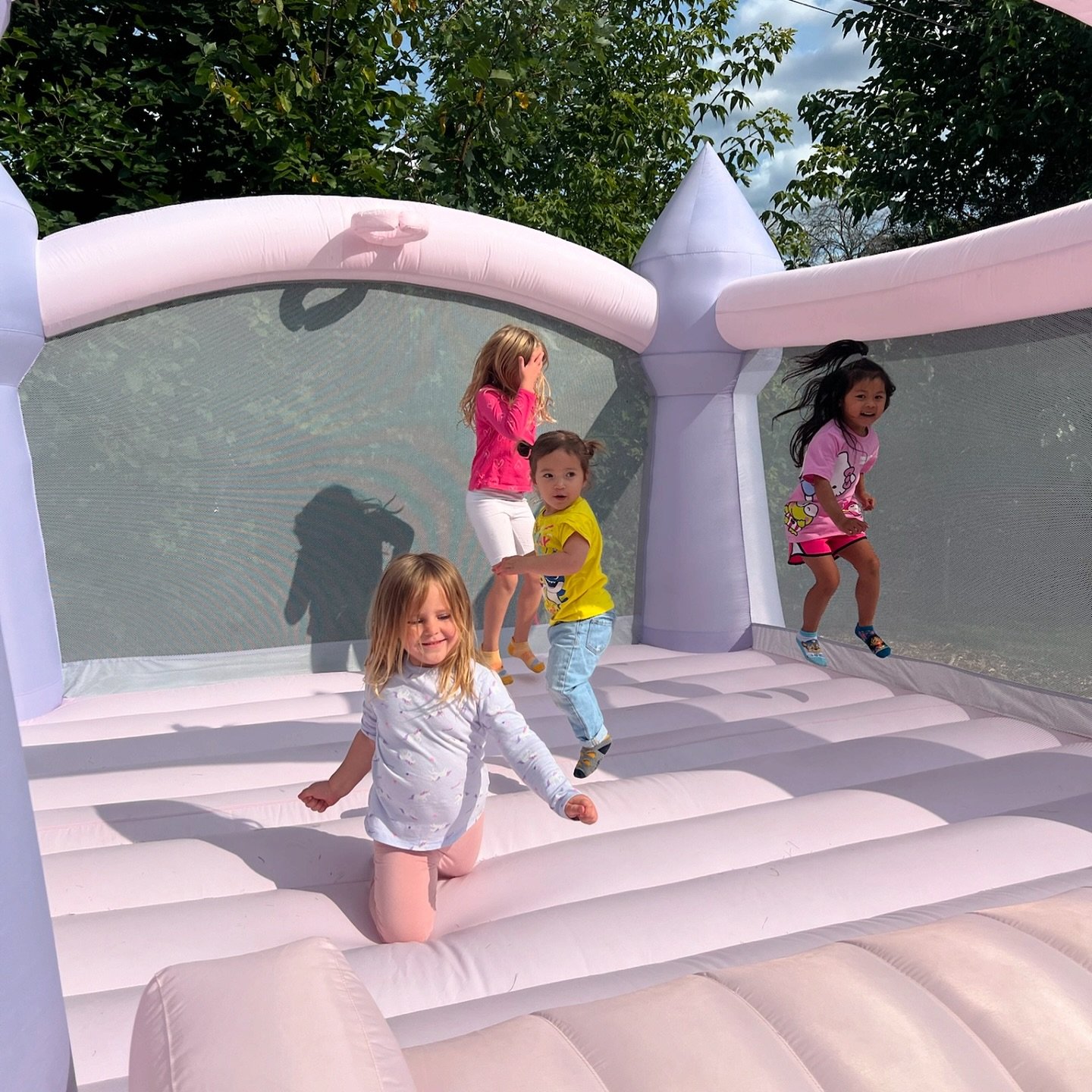 What  beautiful weekend to have a birthday party and a bounce house. Happy Birthday Emma! We had a blast being a part of your event.