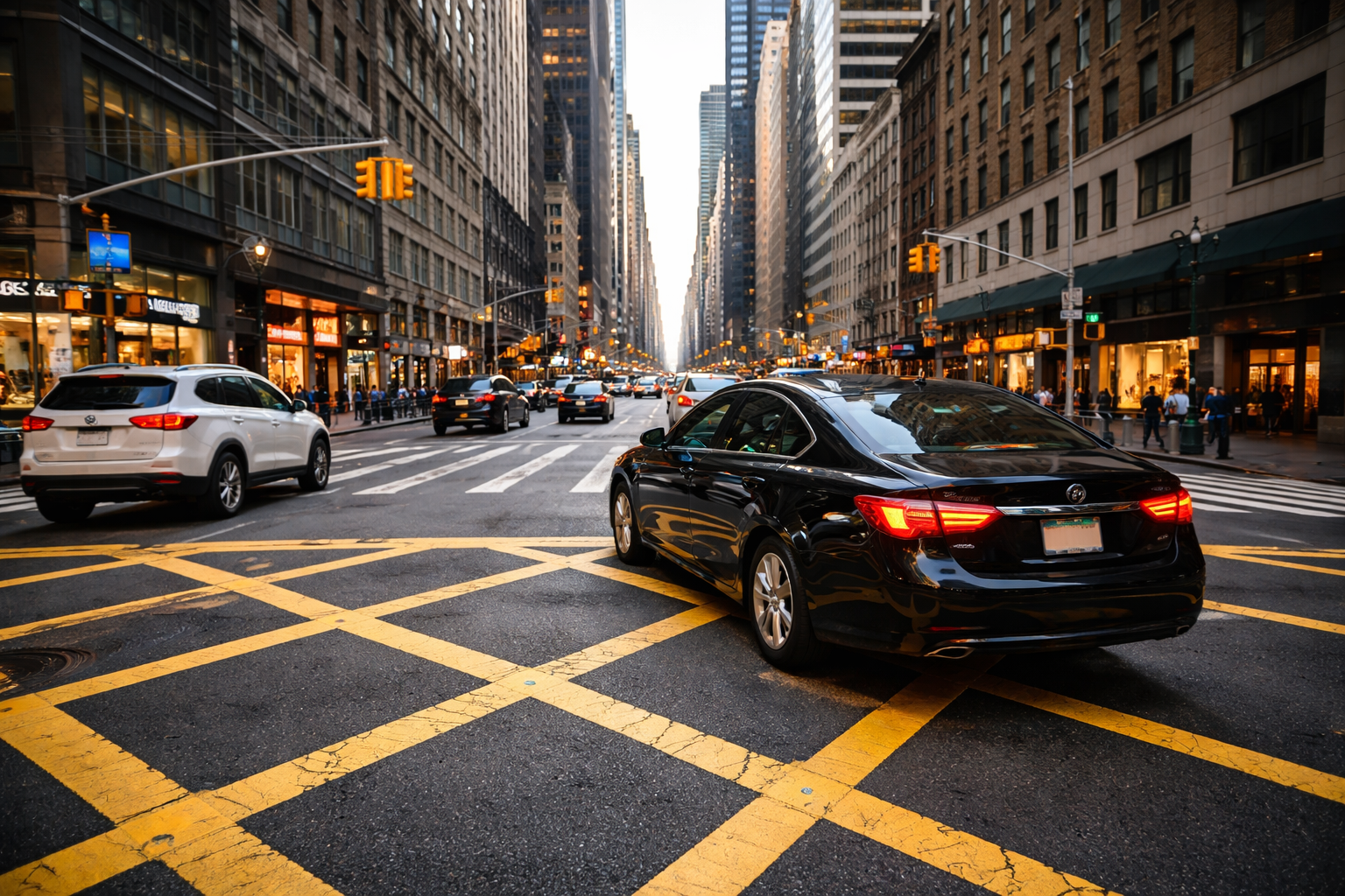 gridlock don't block the box manhattan vmare driving school